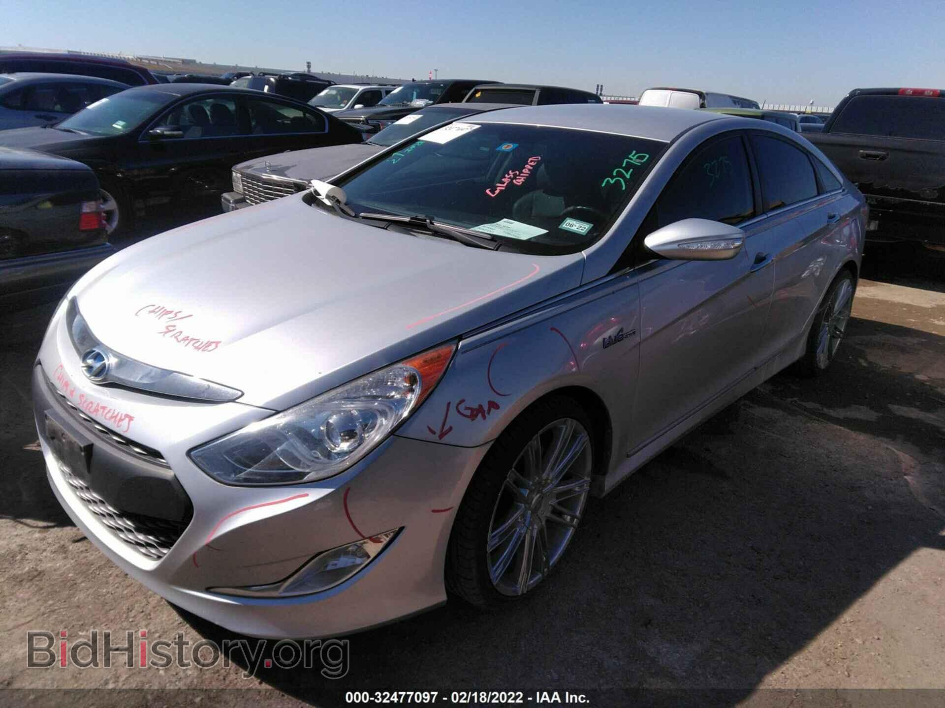 2012 HYUNDAI SONATA - VIN: KMHEC4A43CA031775 - Фото 2