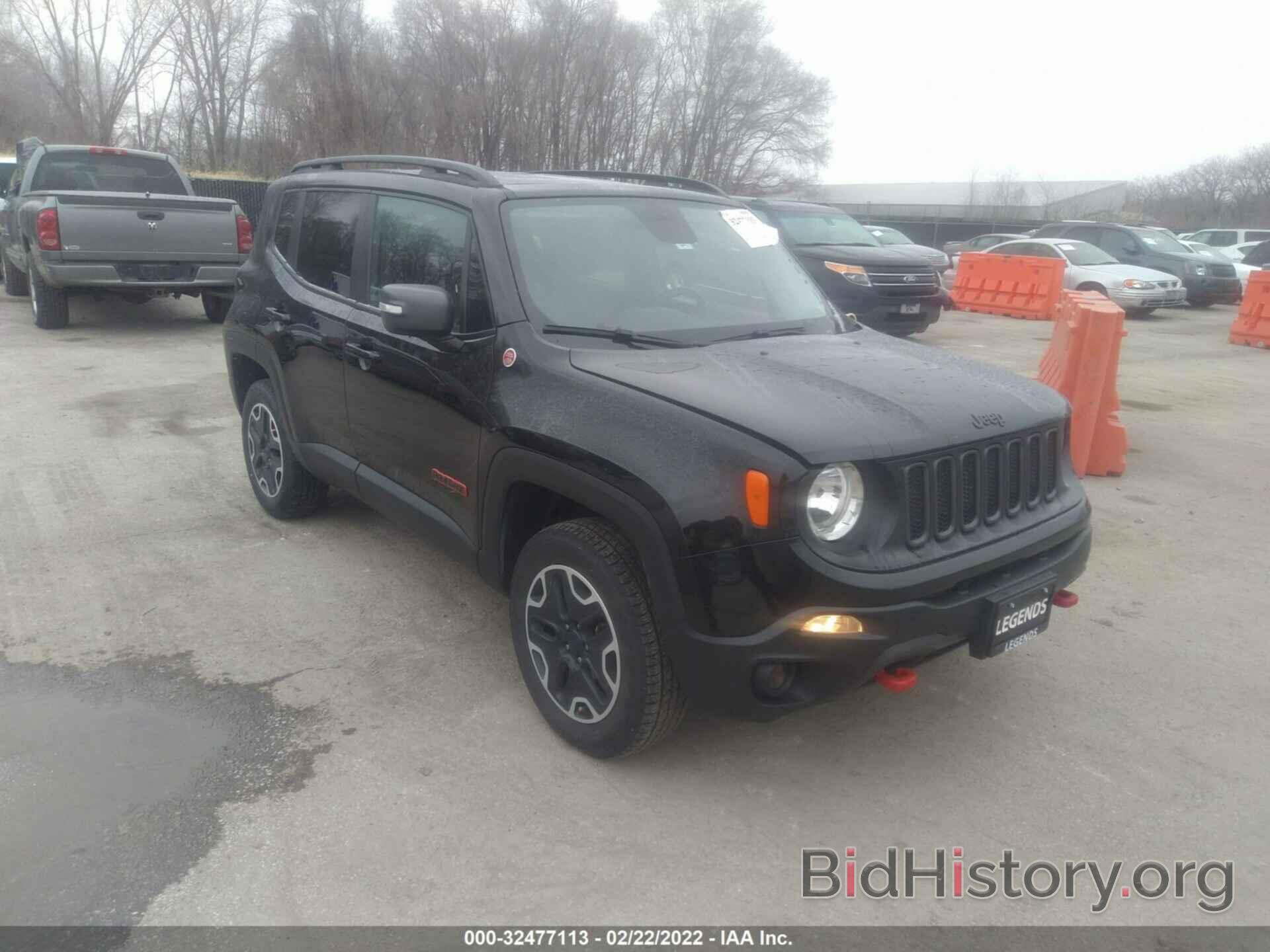 Фотография ZACCJBCT9GPD40604 - JEEP RENEGADE 2016