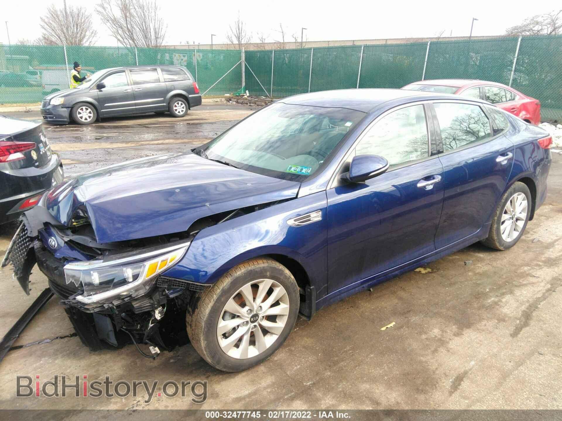 2016 KIA OPTIMA - VIN: 5XXGU4L39GG018361 - Фото 2