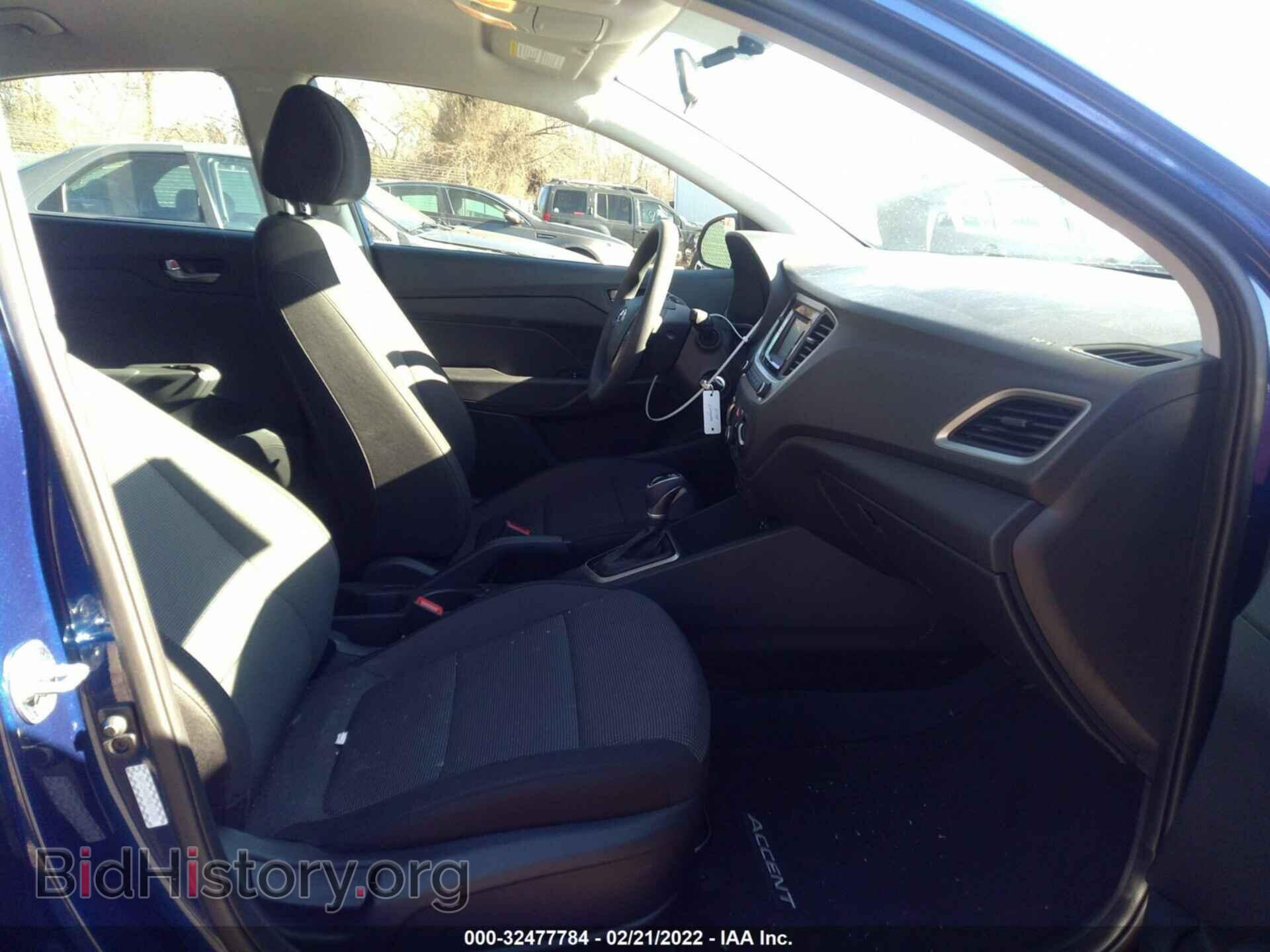 2022 HYUNDAI ACCENT - VIN: 3KPC24A69NE155355 - Фото 5