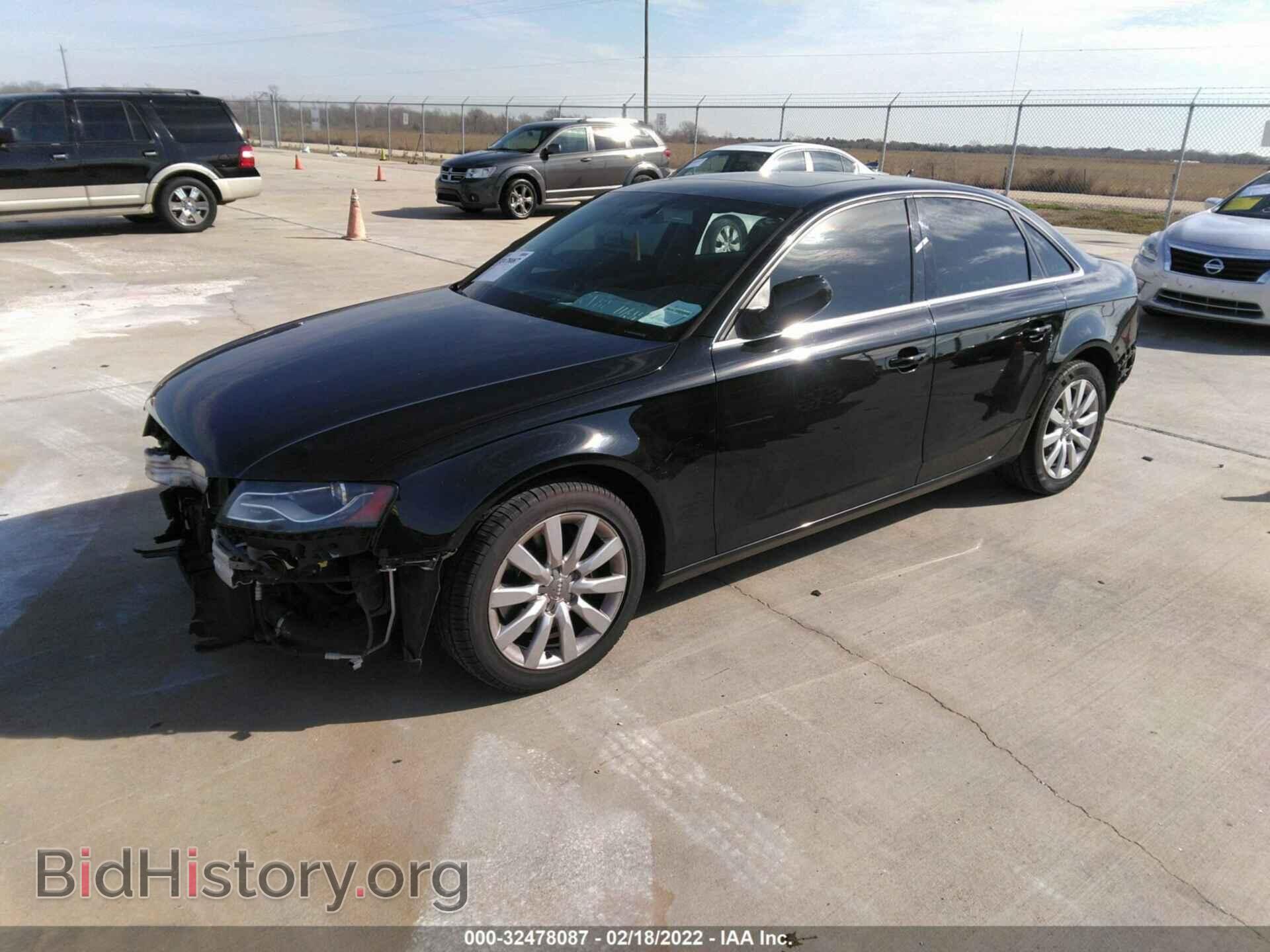 2012 AUDI A4 - VIN: WAUBFAFL0CA120617 - Фото 2