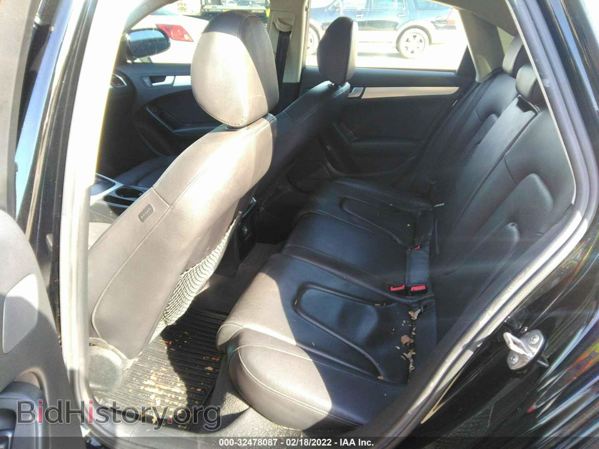 2012 AUDI A4 - VIN: WAUBFAFL0CA120617 - Фото 8