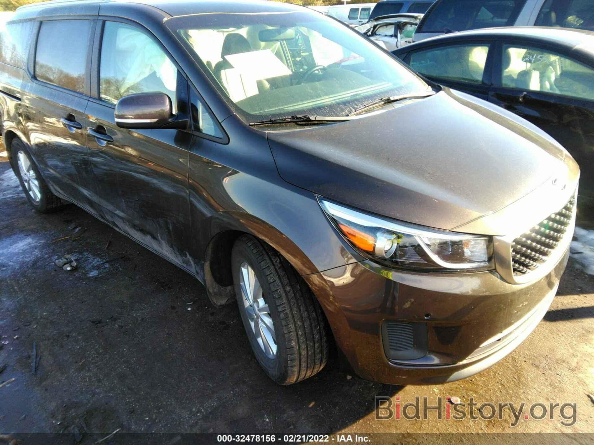 Photo KNDMB5C17H6334550 - KIA SEDONA 2017