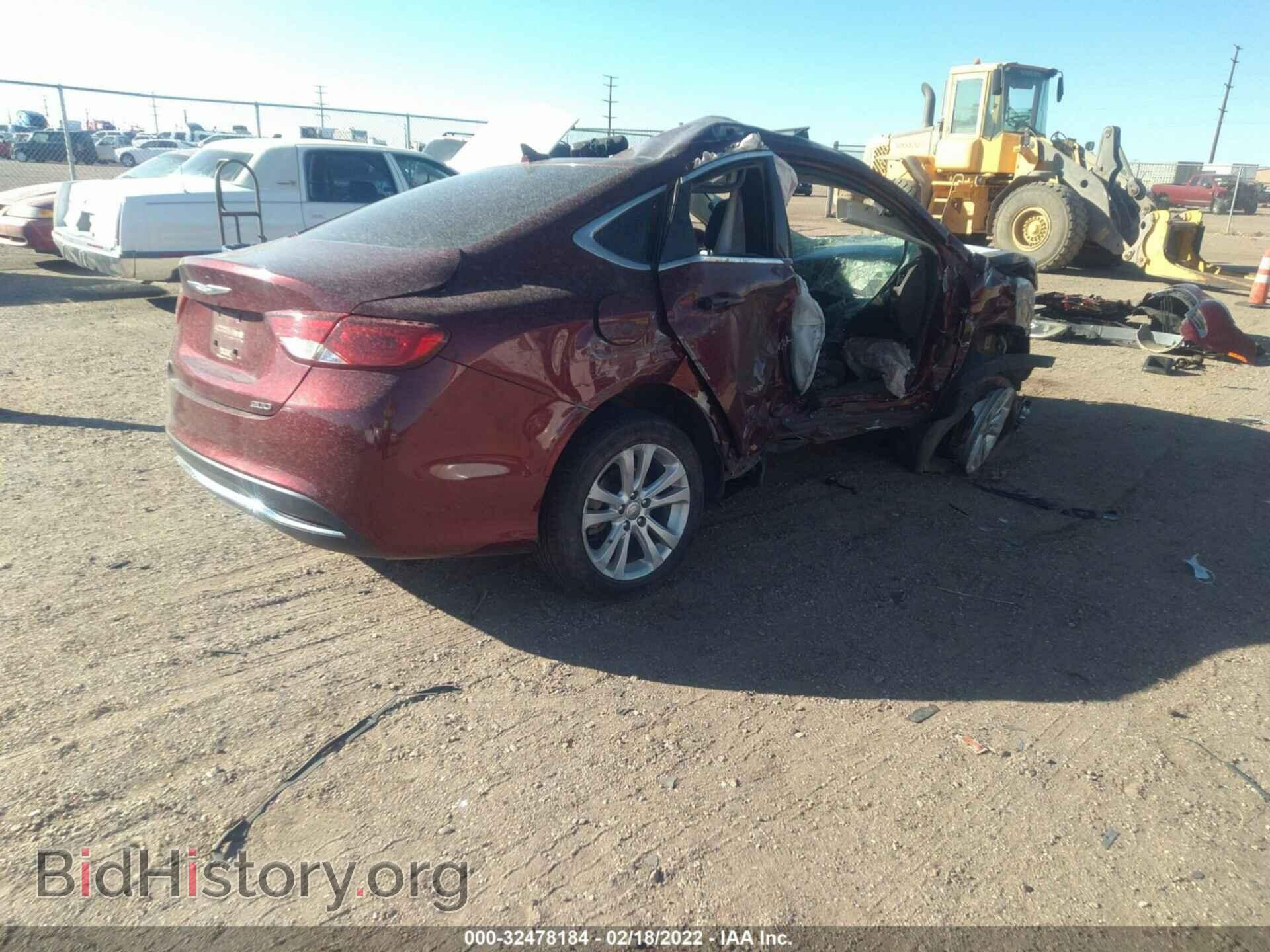 2016 CHRYSLER 200 - VIN: 1C3CCCAB0GN130318 - Фото 4