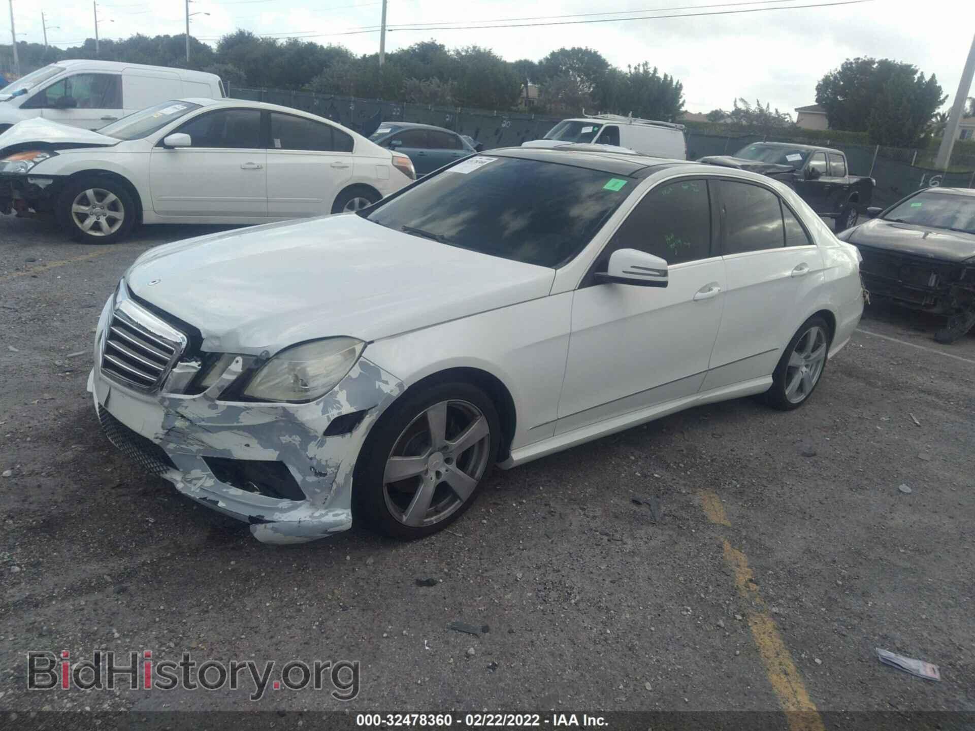 2010 MERCEDES-BENZ E-CLASS - VIN: WDDHF5GBXAA028895 - Фото 2