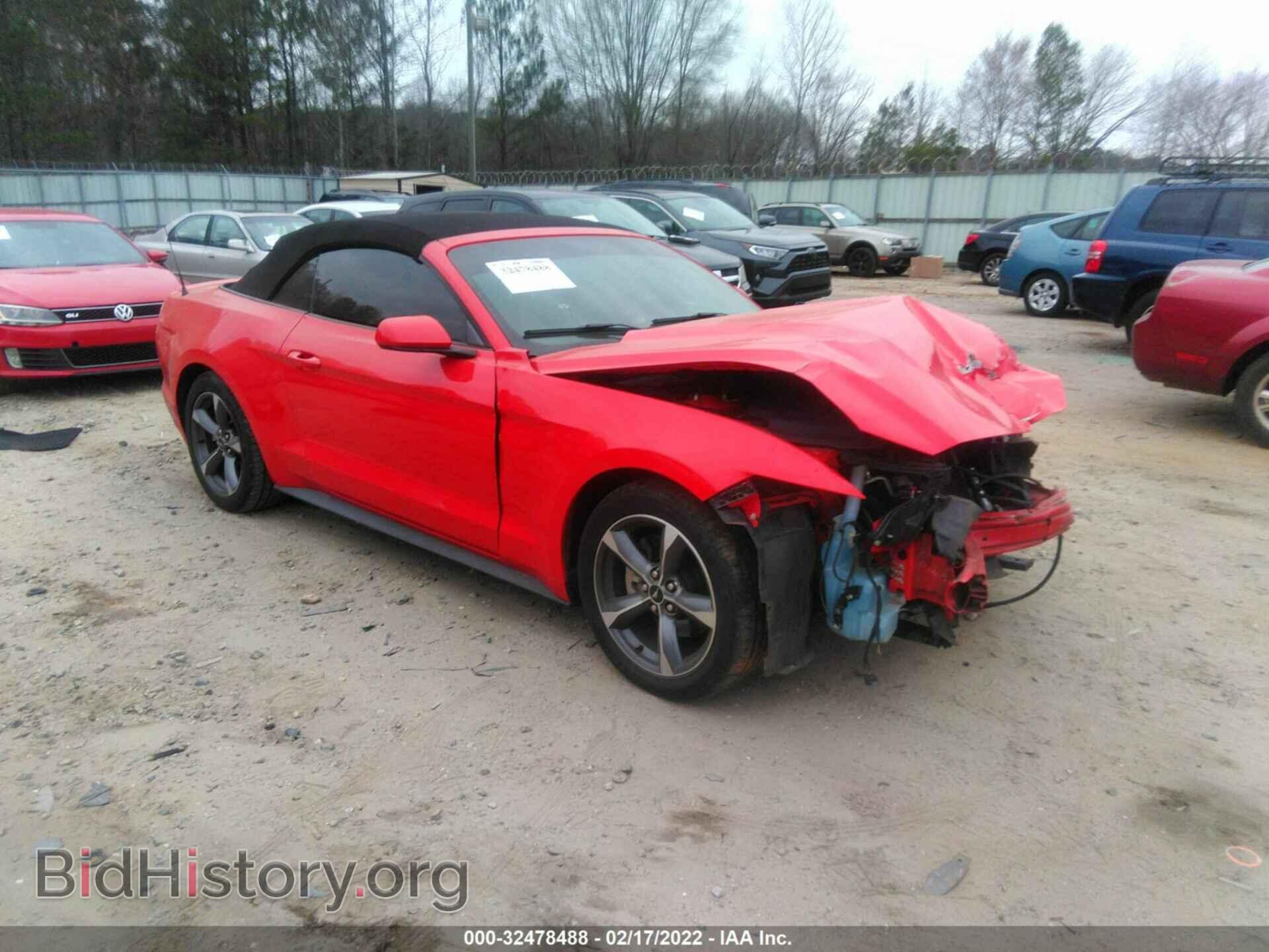 Фотография 1FATP8EM0F5383202 - FORD MUSTANG 2015