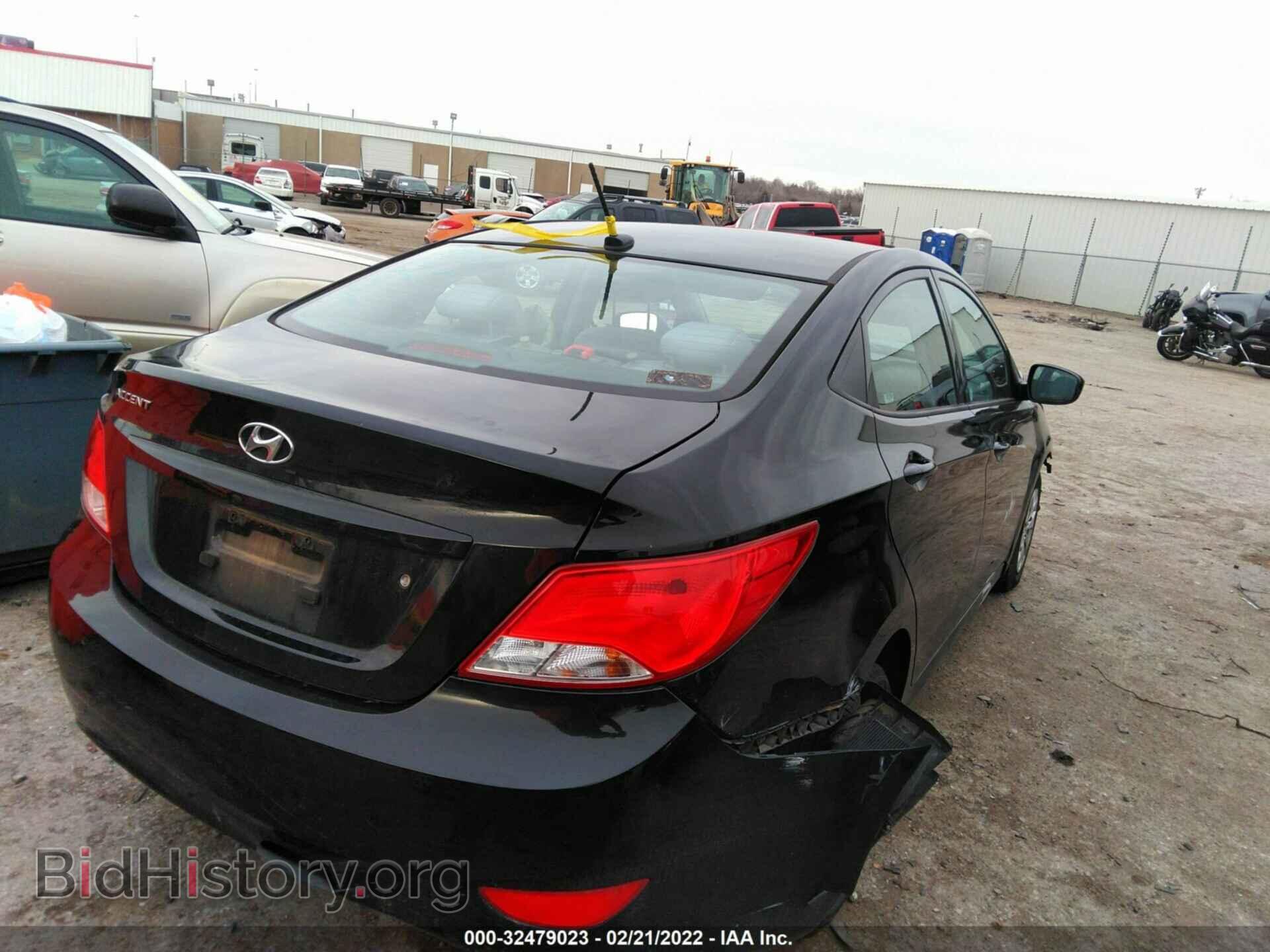 2017 HYUNDAI ACCENT - VIN: KMHCT4AE4HU185692 - Фото 4