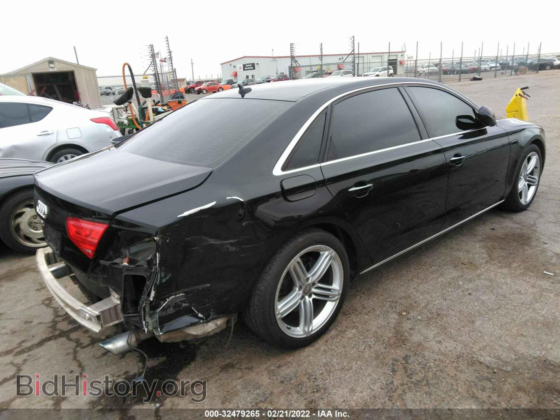 2013 AUDI A8 L - VIN: WAURGAFD5DN010113 - Фото 4