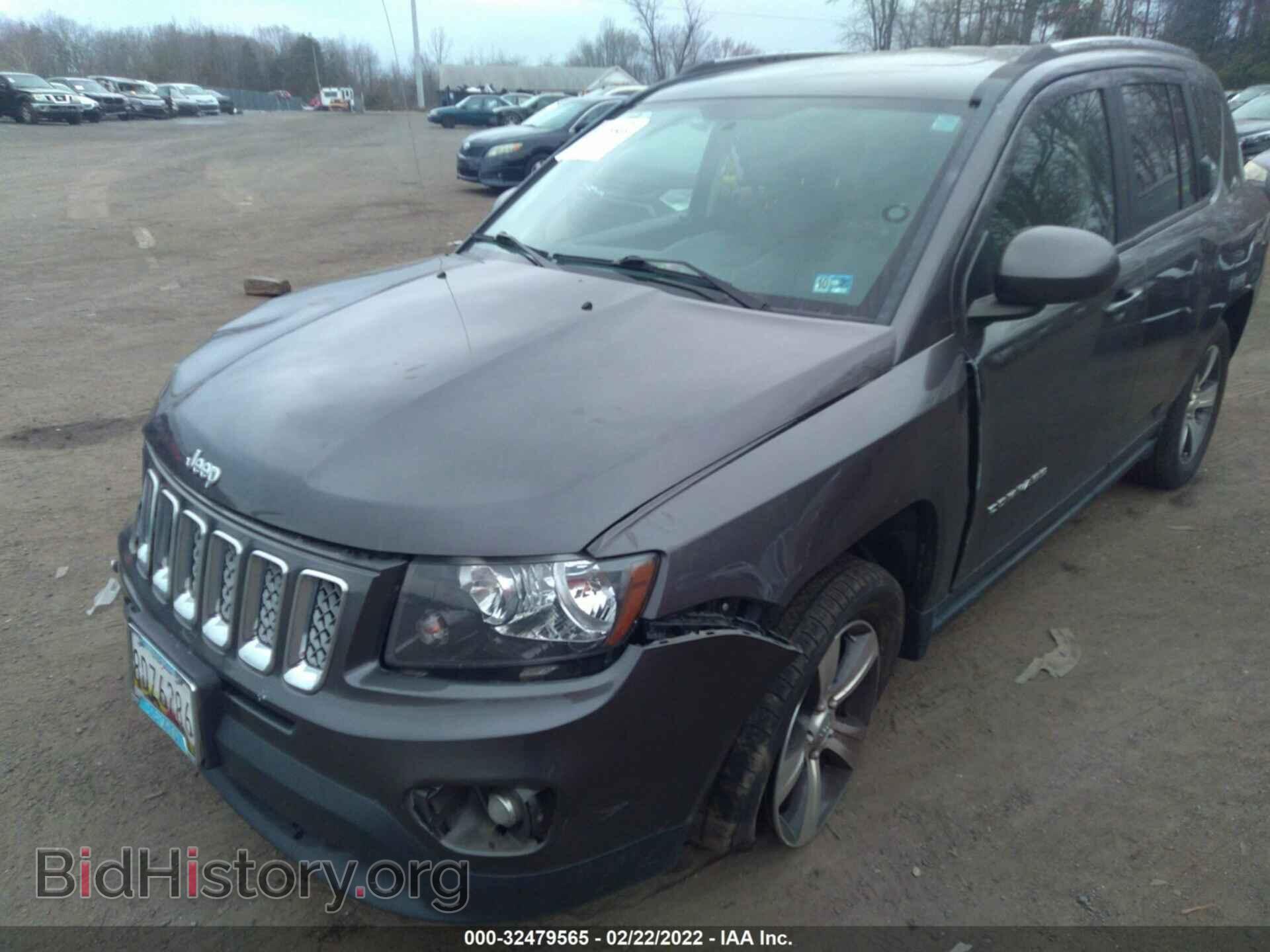 2016 JEEP COMPASS - VIN: 1C4NJDEB5GD573970 - Фото 2