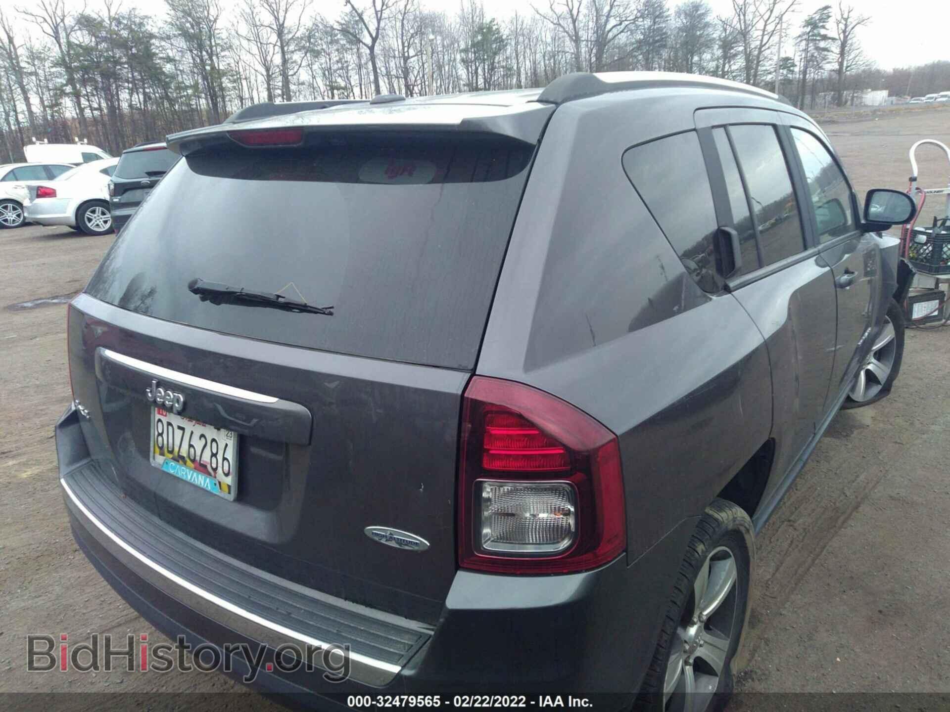 2016 JEEP COMPASS - VIN: 1C4NJDEB5GD573970 - Фото 4