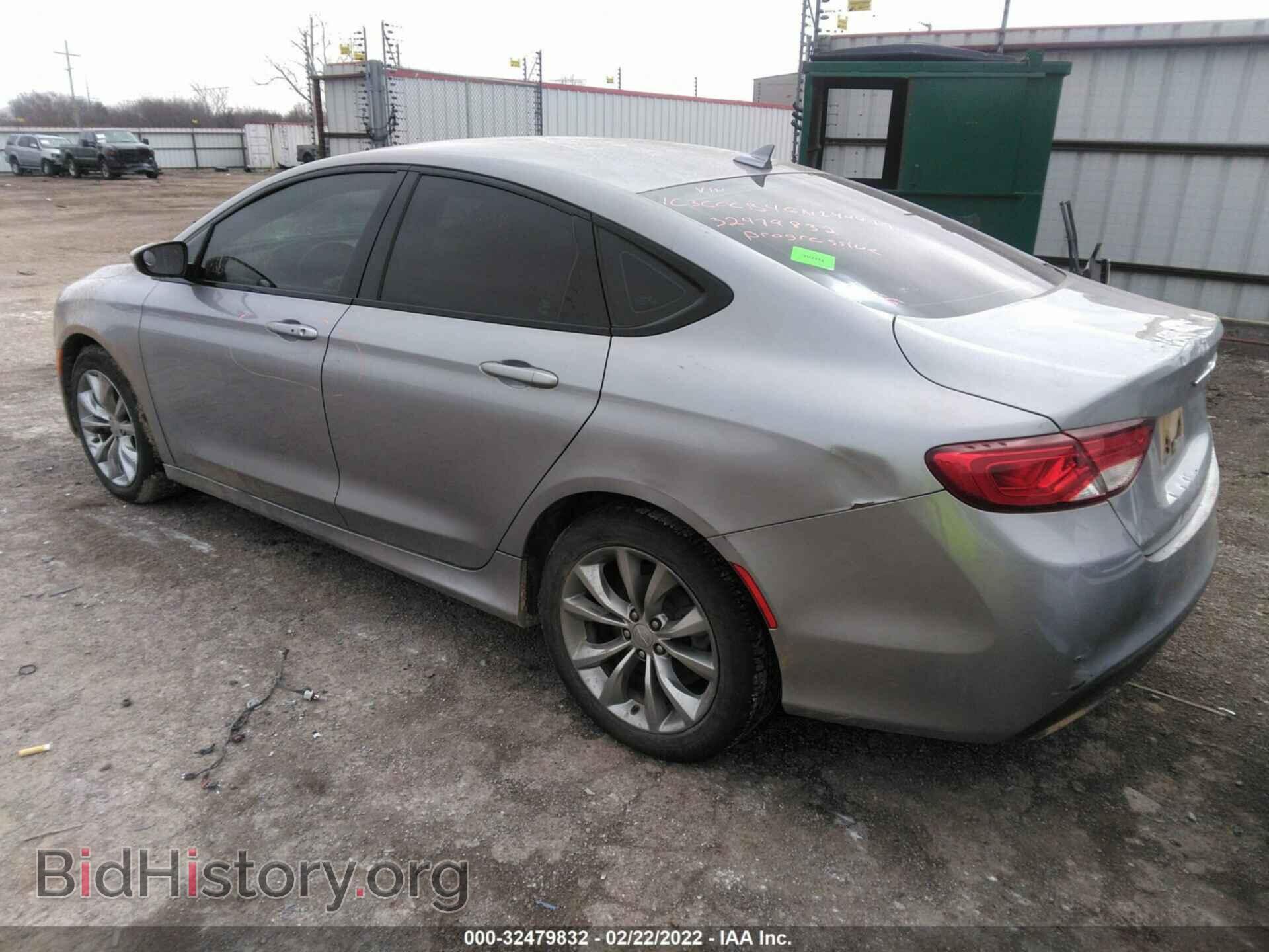 2016 CHRYSLER 200 - VIN: 1C3CCCBB4GN144477 - Фото 3