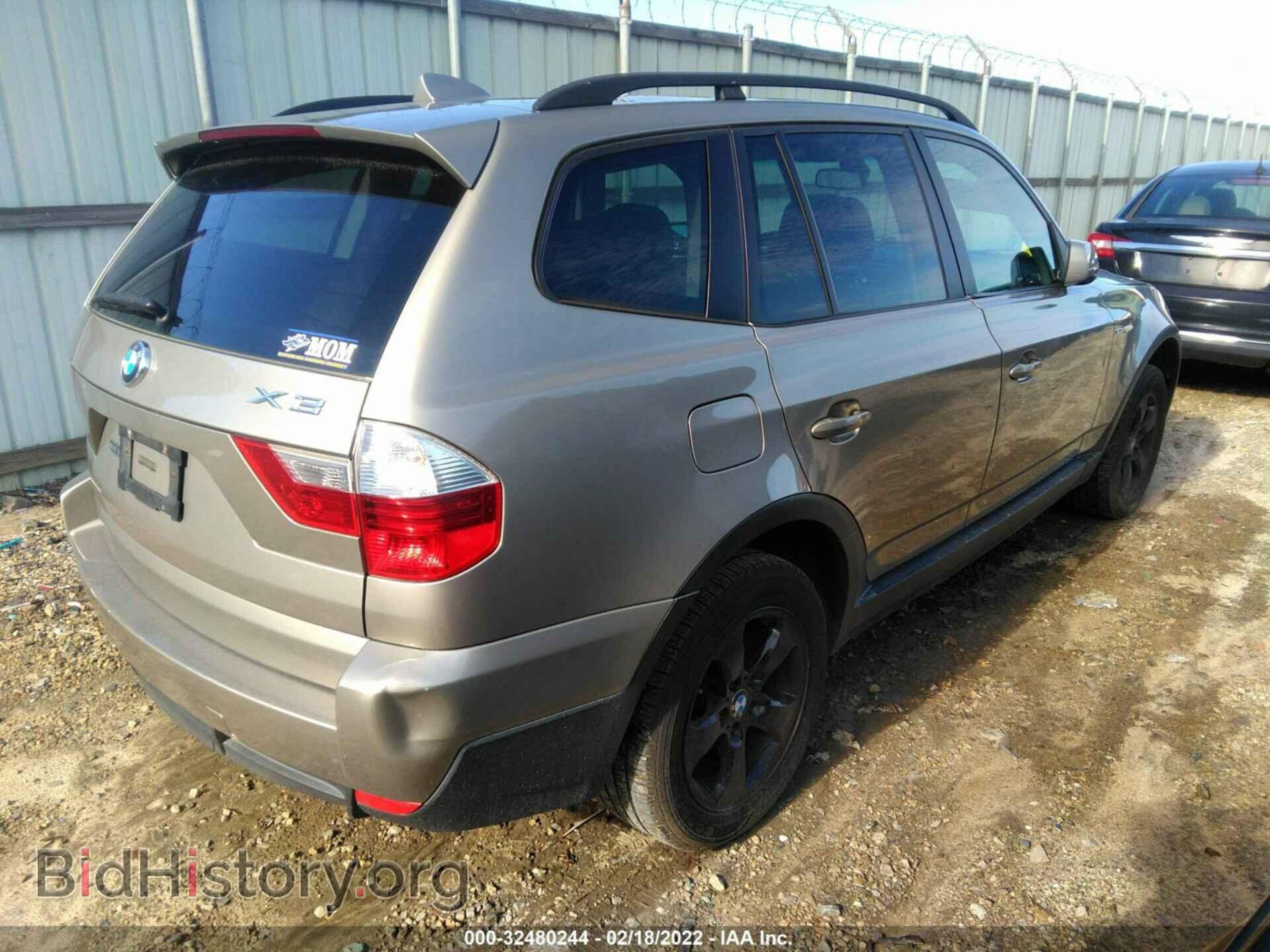 2008 BMW X3 - VIN: WBXPC93458WJ08764 - Фото 4