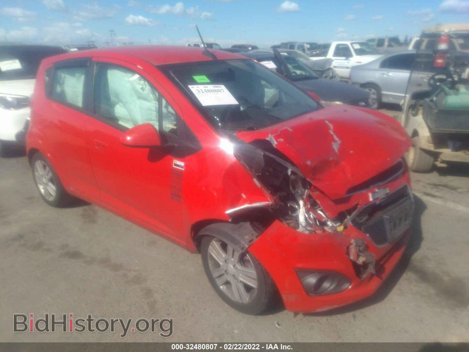 Фотография KL8CA6S98EC549520 - CHEVROLET SPARK 2014