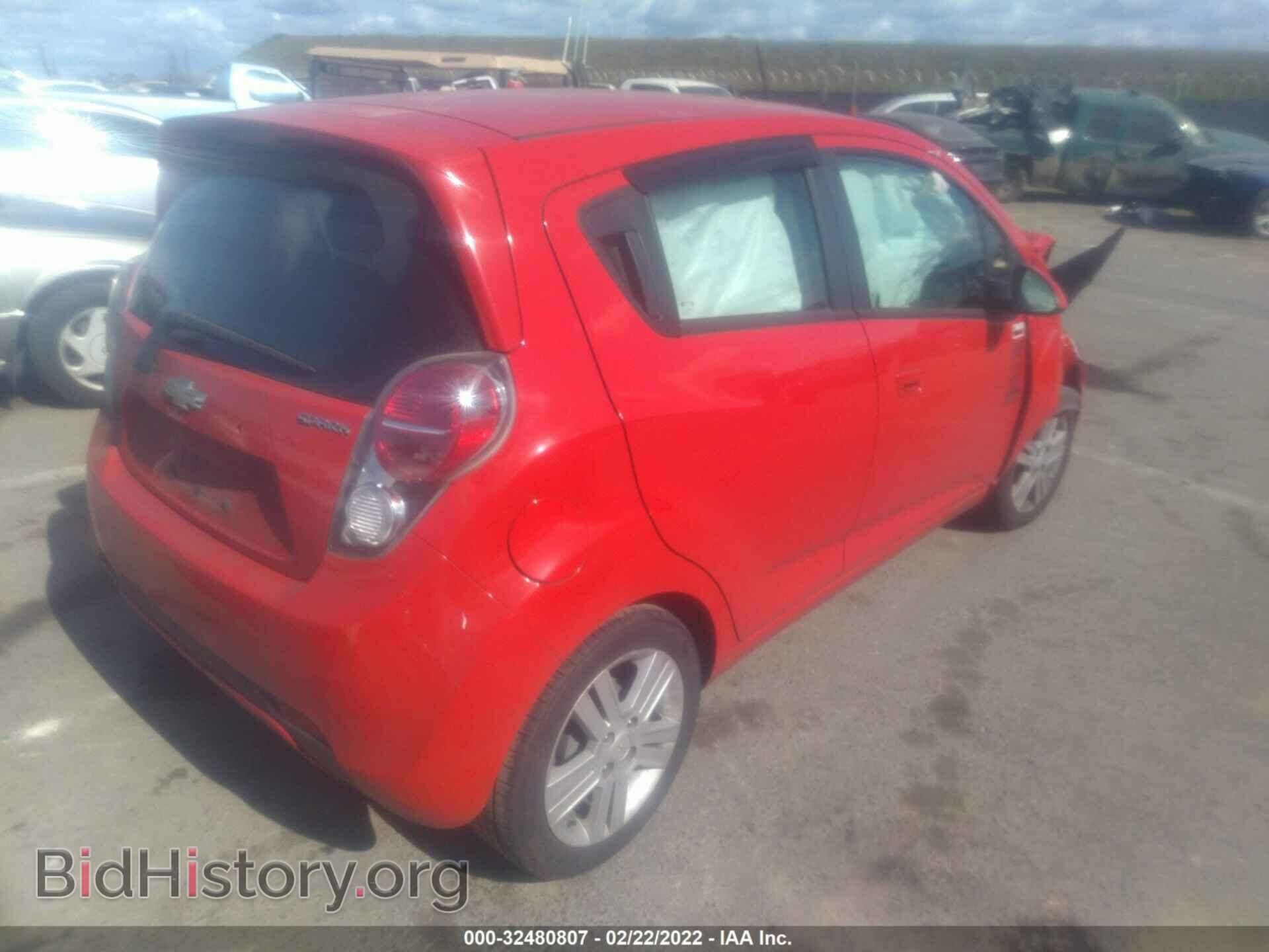 2014 CHEVROLET SPARK - VIN: KL8CA6S98EC549520 - Фото 4