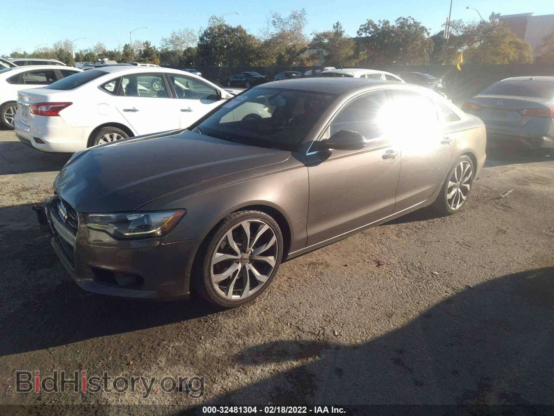 2014 AUDI A6 - VIN: WAUGFAFC0EN028229 - Фото 2