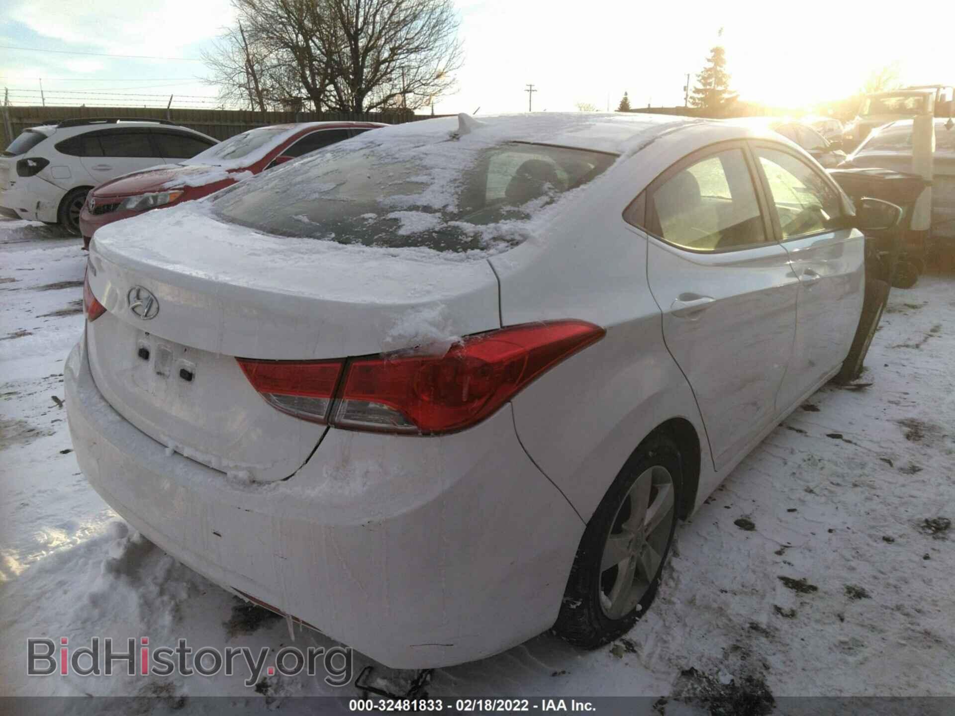2012 HYUNDAI ELANTRA - VIN: 5NPDH4AE4CH080907 - Фото 4