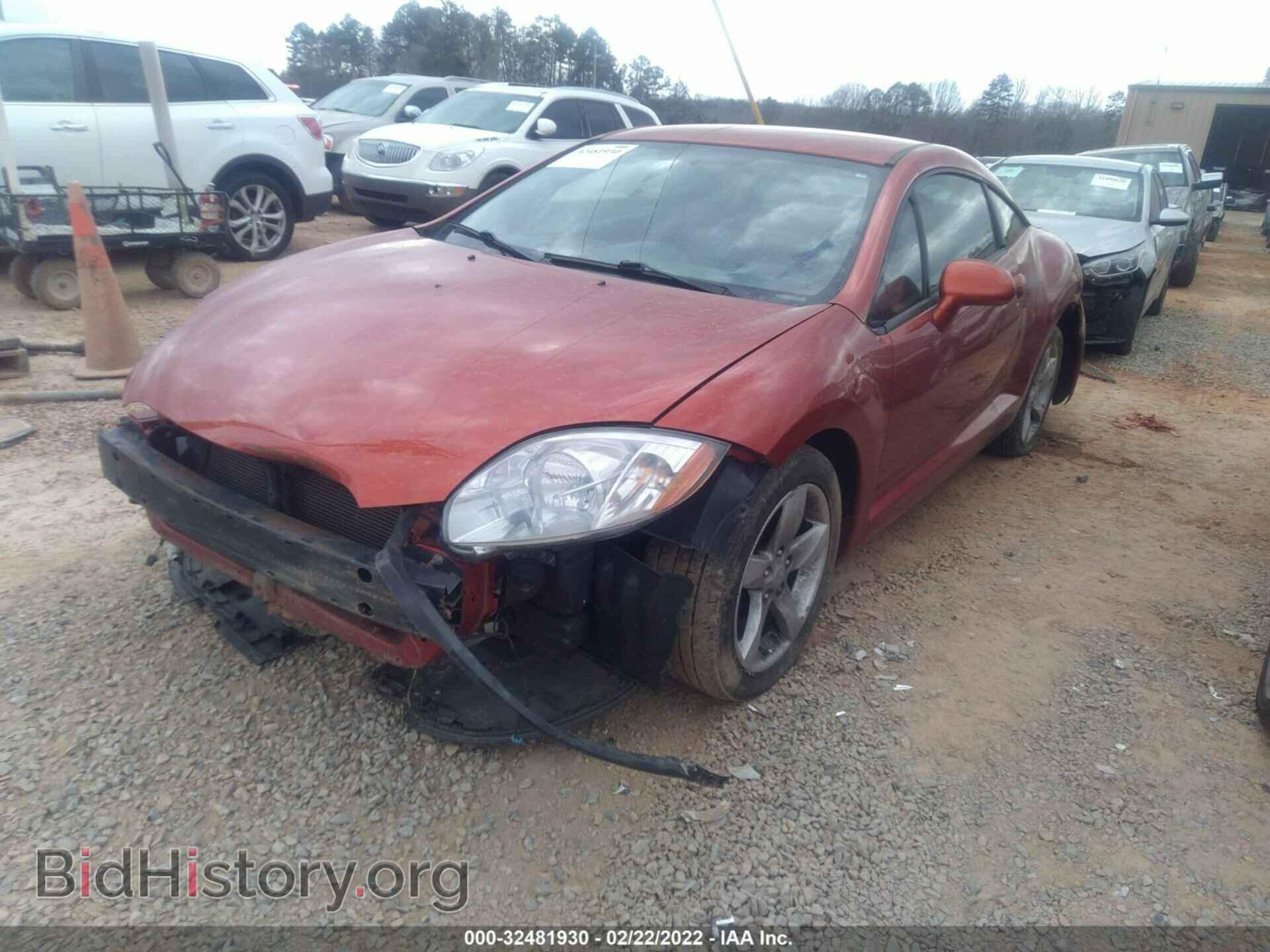 2009 MITSUBISHI ECLIPSE - VIN: 4A3AK24F19E011031 - Фото 2
