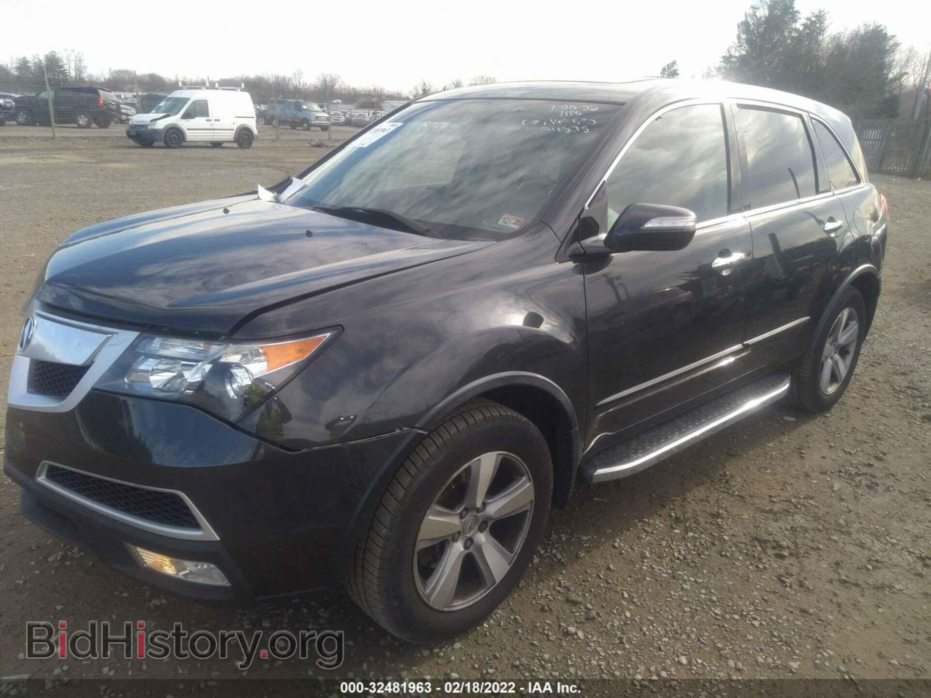 2013 ACURA MDX - VIN: 2HNYD2H3XDH511535 - Фото 2