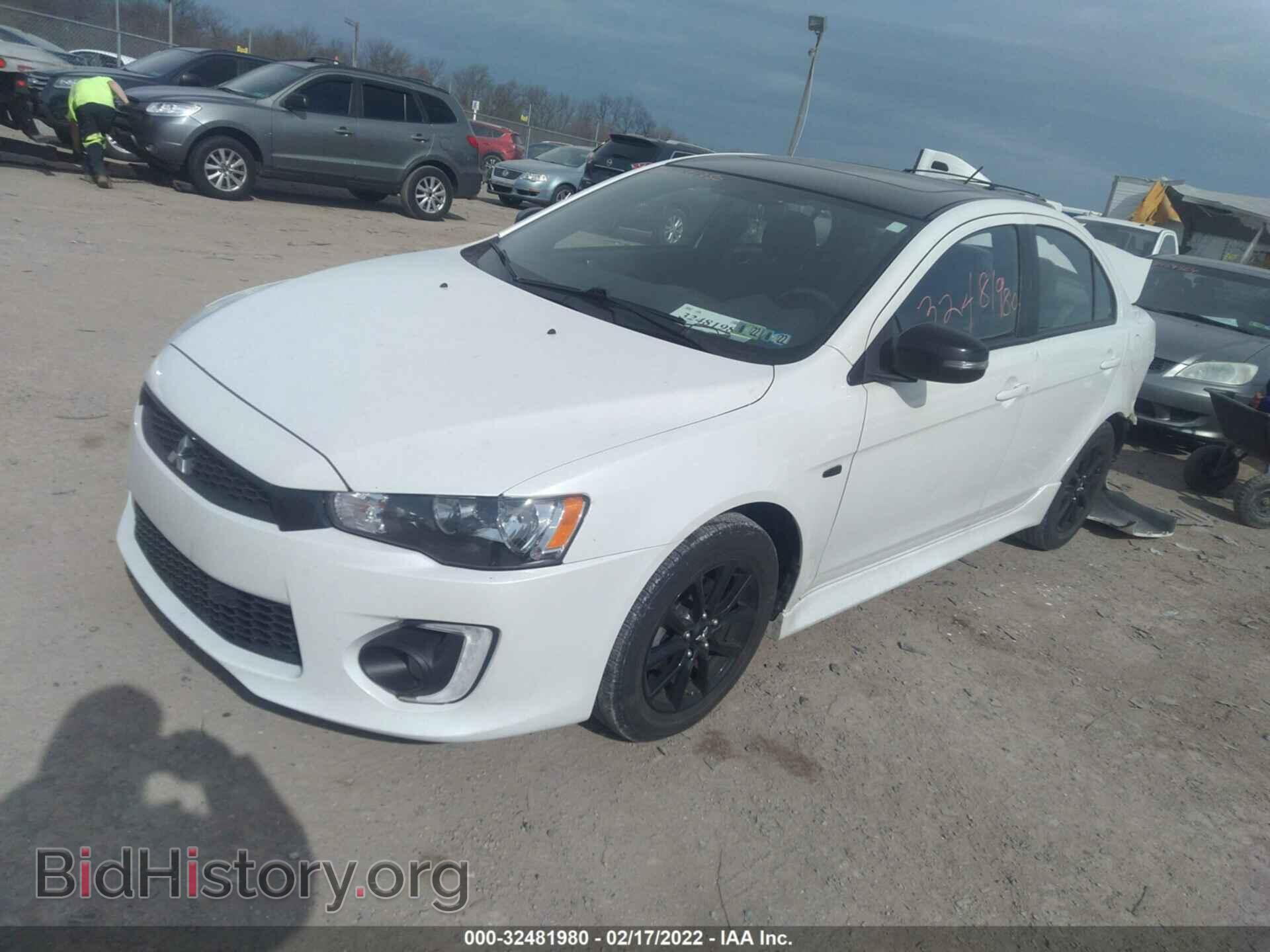 2017 MITSUBISHI LANCER - VIN: JA32U2FU3HU011838 - Фото 2