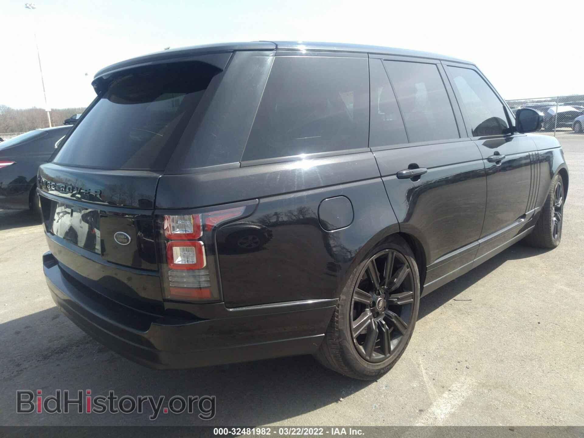 2015 LAND ROVER RANGE ROVER - VIN: SALGS2VF3FA205373 - Фото 4