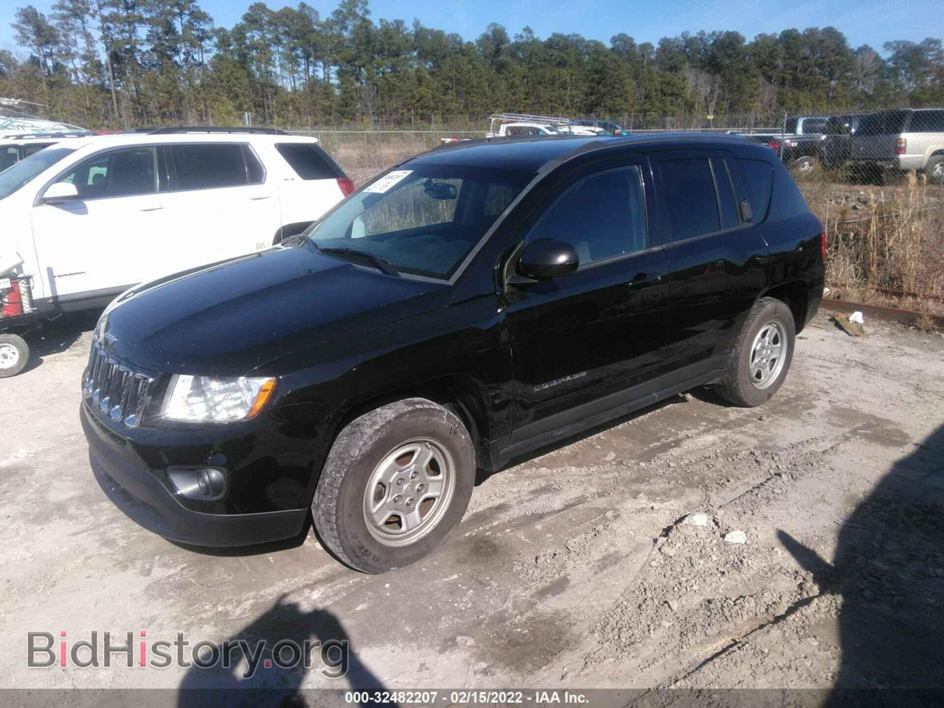 2012 JEEP COMPASS - VIN: 1C4NJCBB2CD539459 - Фото 2