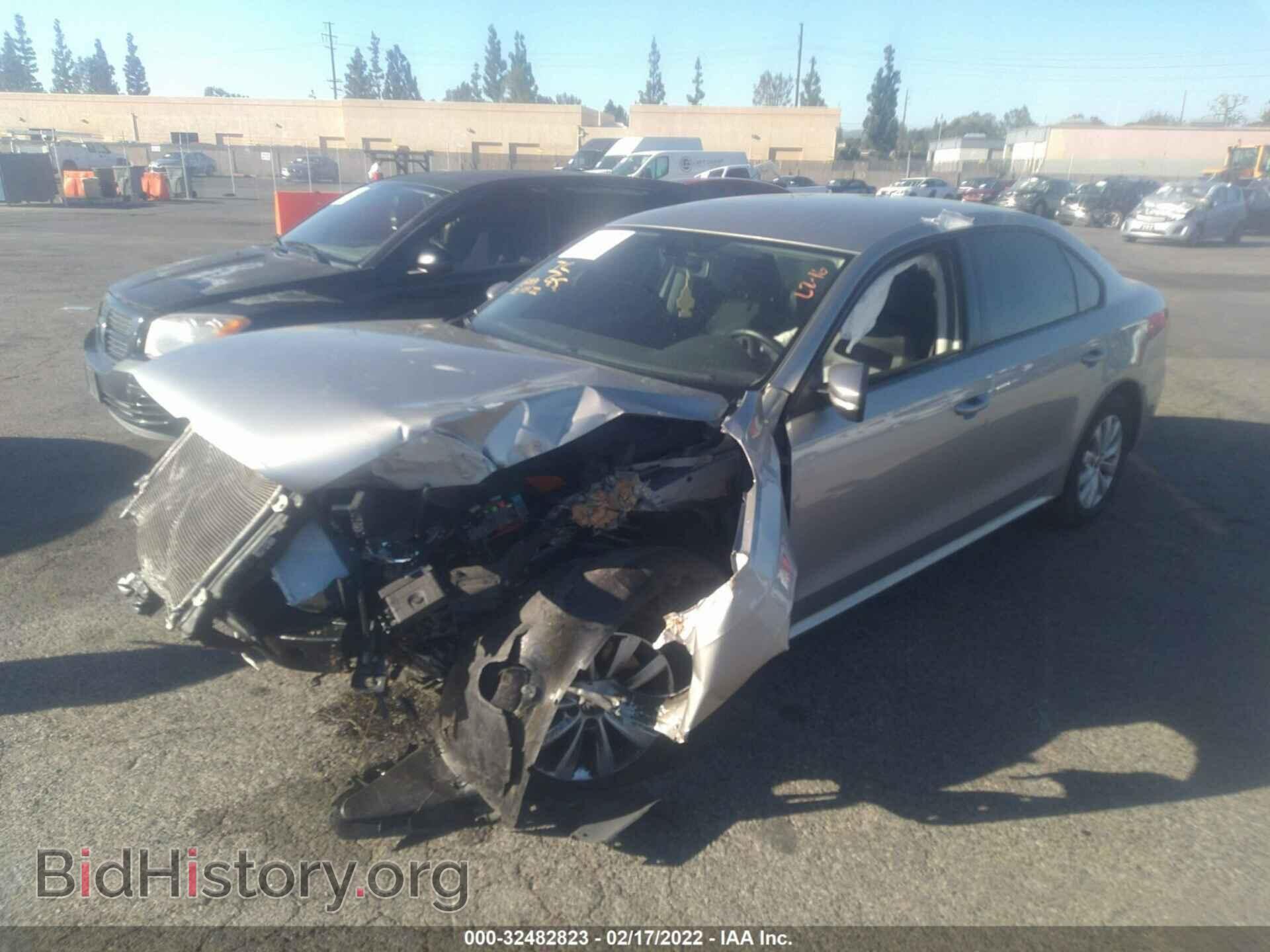 2014 VOLKSWAGEN PASSAT - VIN: 1VWAP7A37EC006401 - Фото 2