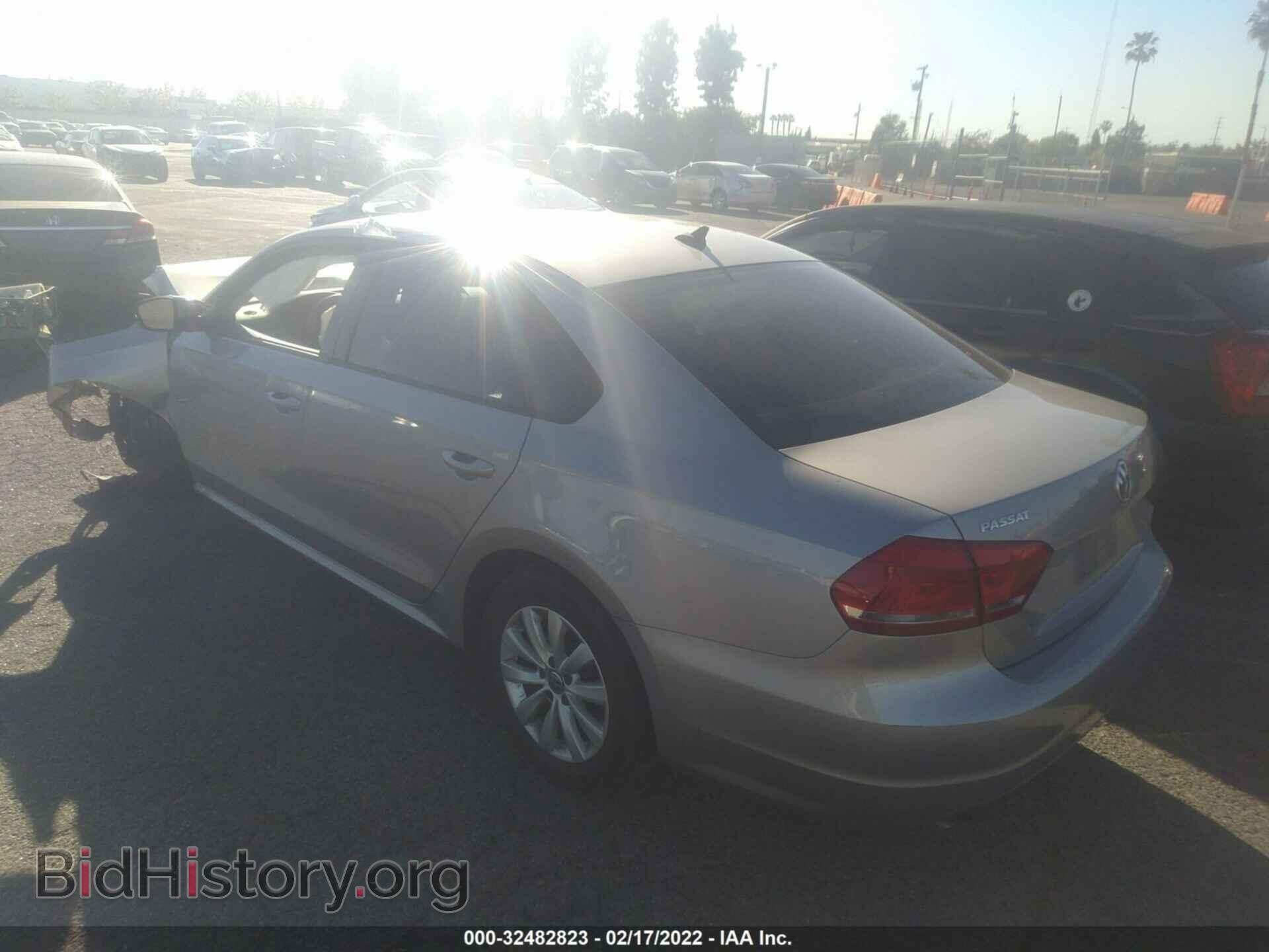 2014 VOLKSWAGEN PASSAT - VIN: 1VWAP7A37EC006401 - Фото 3