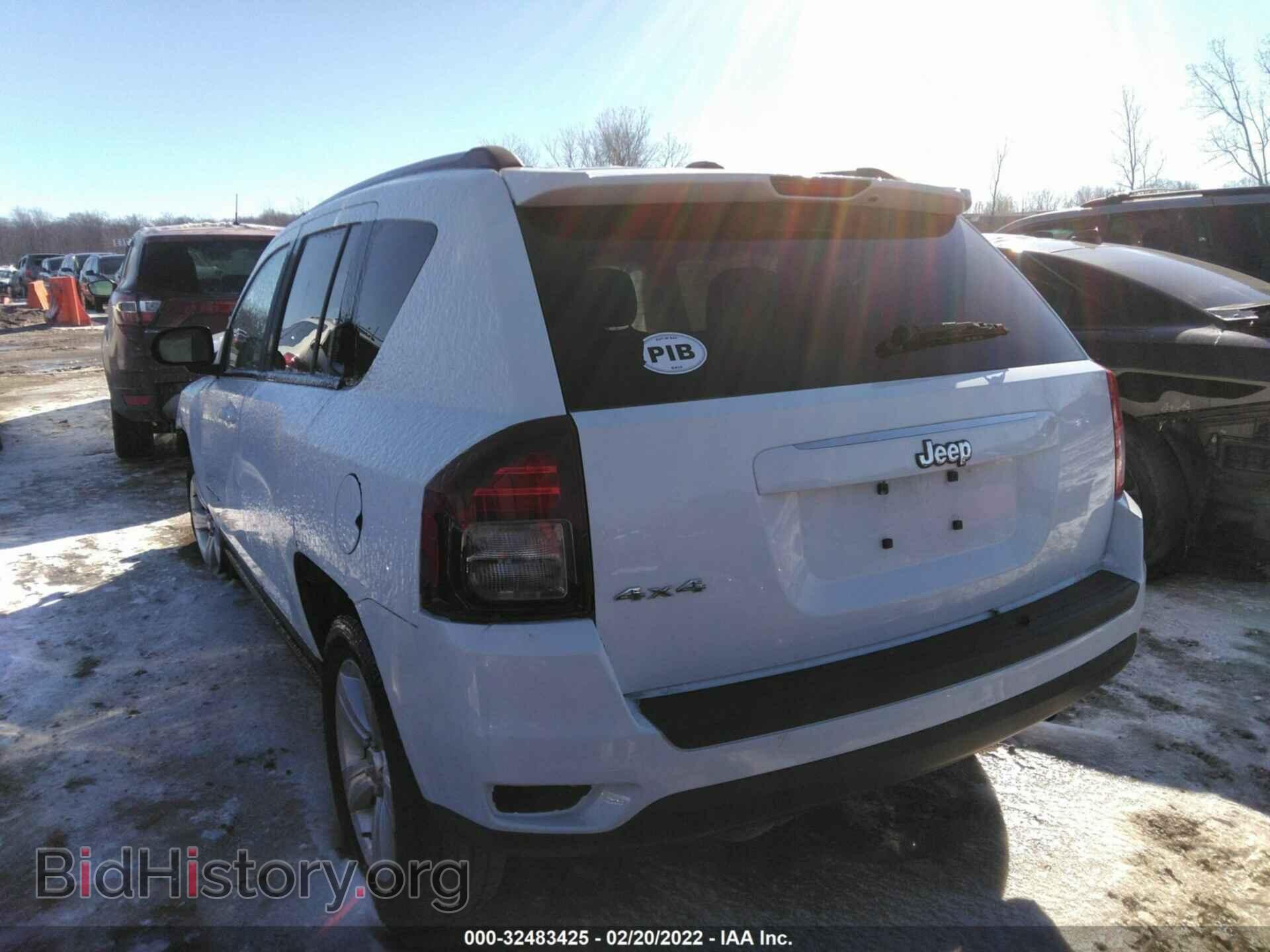2016 JEEP COMPASS - VIN: 1C4NJDBBXGD551404 - Фото 3