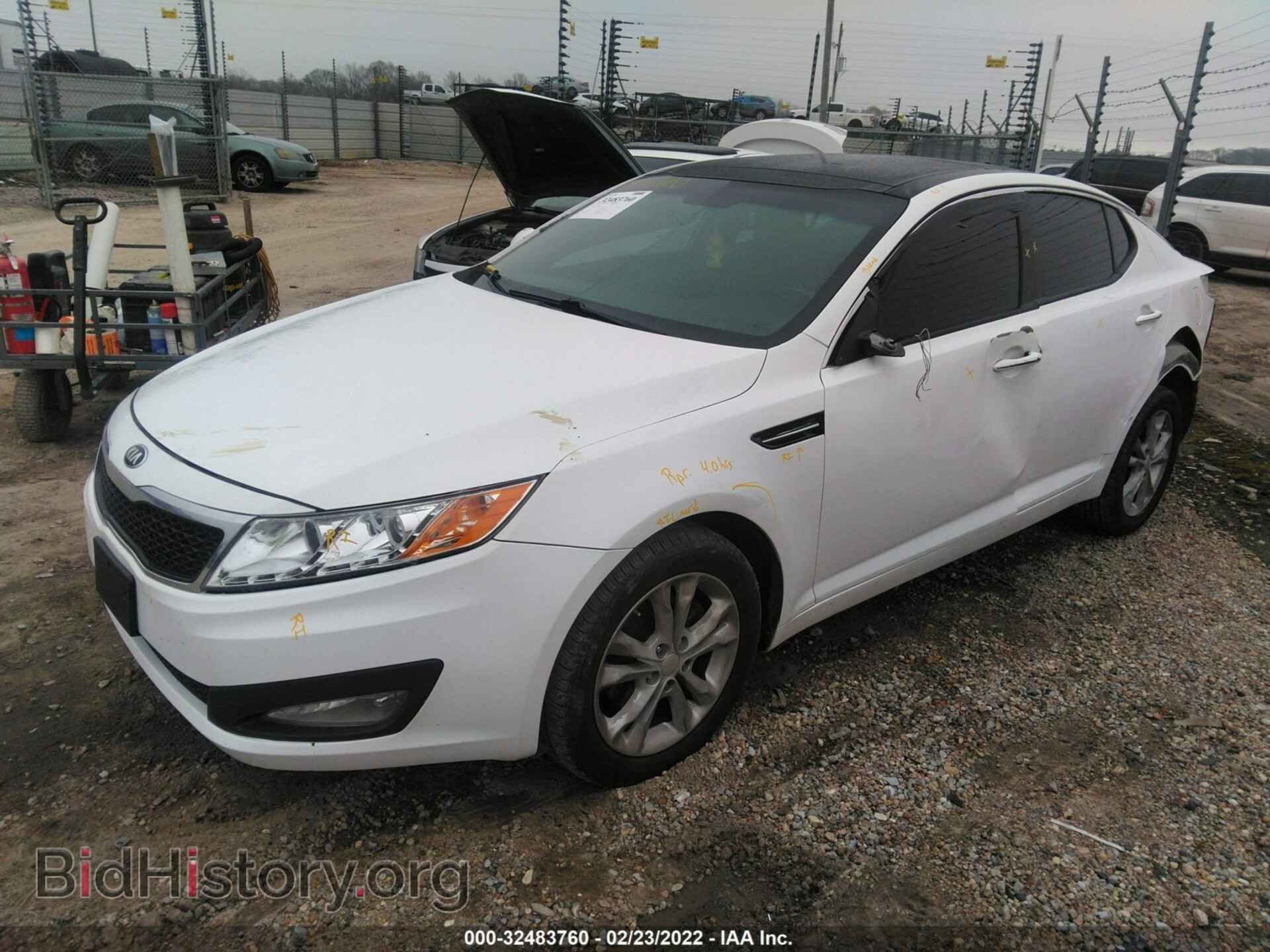 2013 KIA OPTIMA - VIN: 5XXGN4A72DG107316 - Фото 2