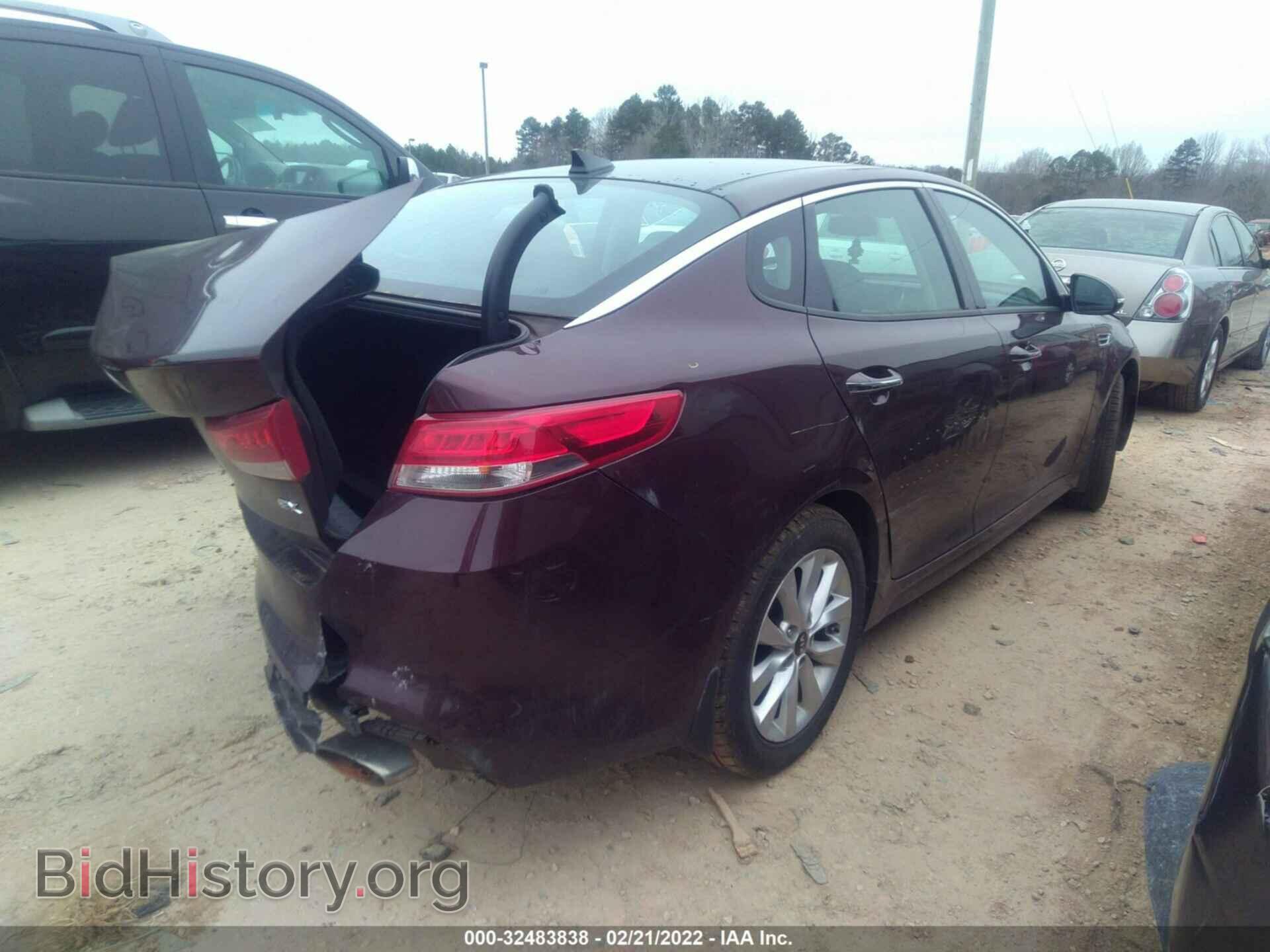 2018 KIA OPTIMA - VIN: 5XXGU4L37JG238346 - Фото 4
