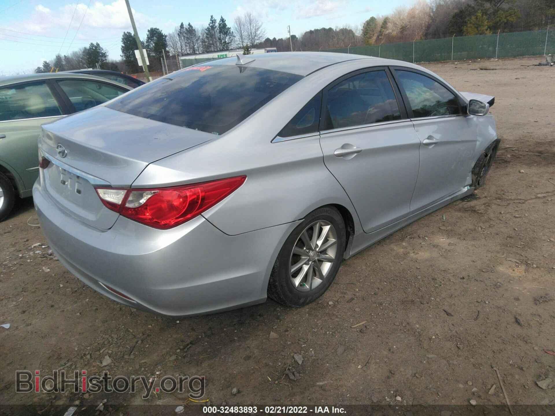 2011 HYUNDAI SONATA - VIN: 5NPEB4AC7BH061805 - Фото 4