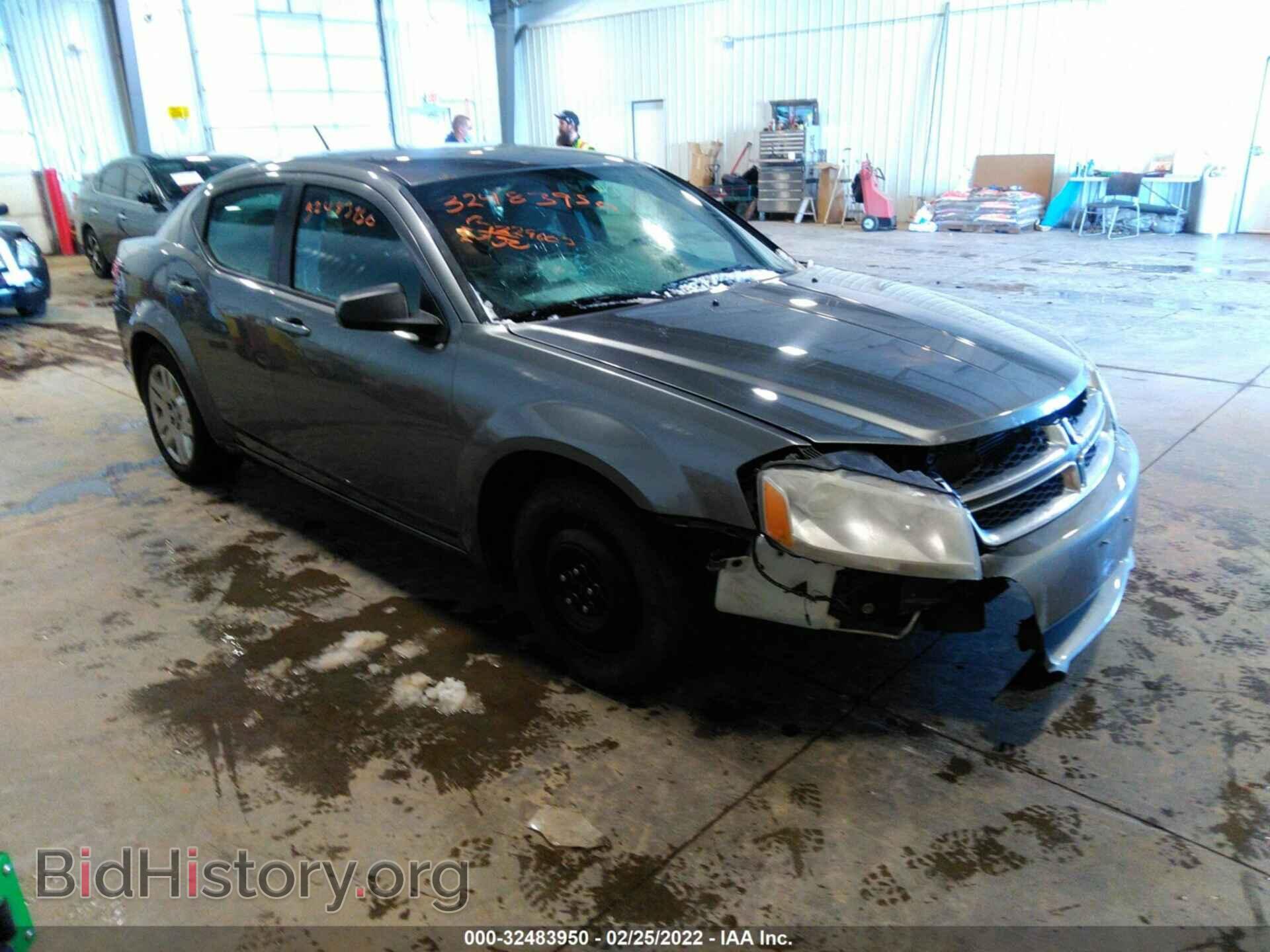Photo 1C3CDZAB4CN310508 - DODGE AVENGER 2012