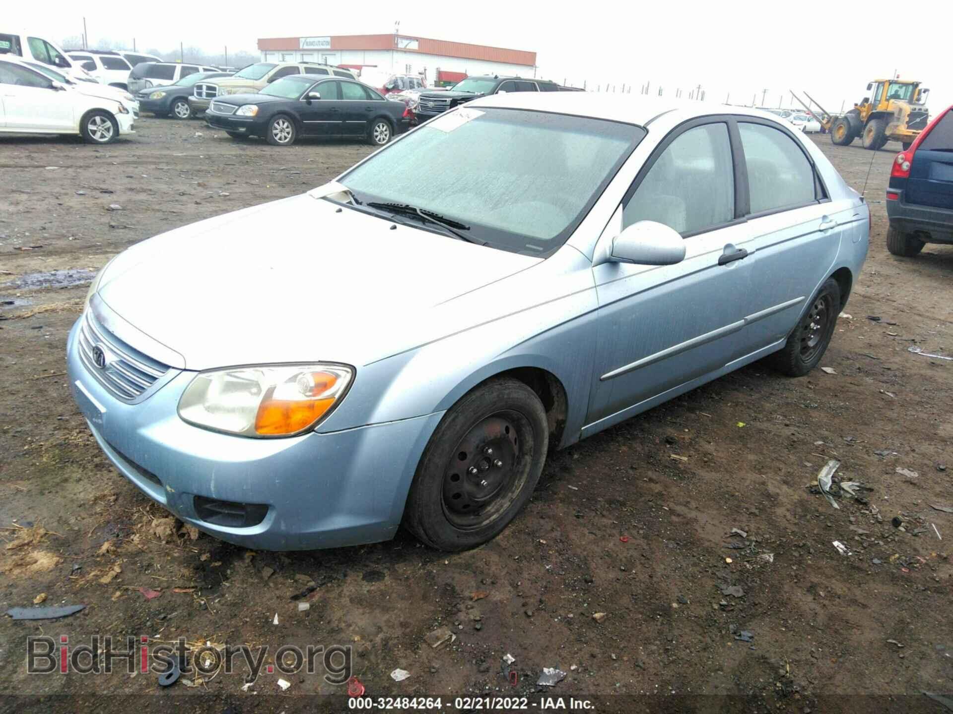 2007 KIA SPECTRA - VIN: KNAFE121675474455 - Фото 2
