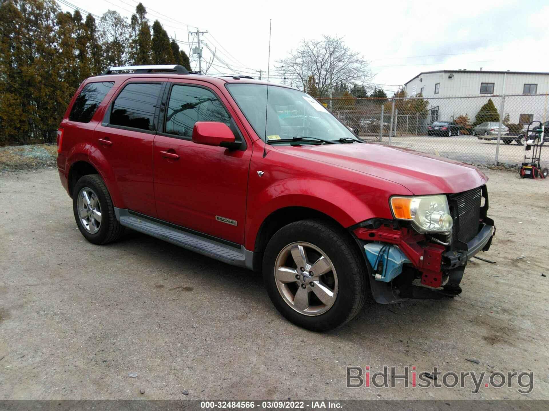 Photo 1FMCU04188KC84249 - FORD ESCAPE 2008