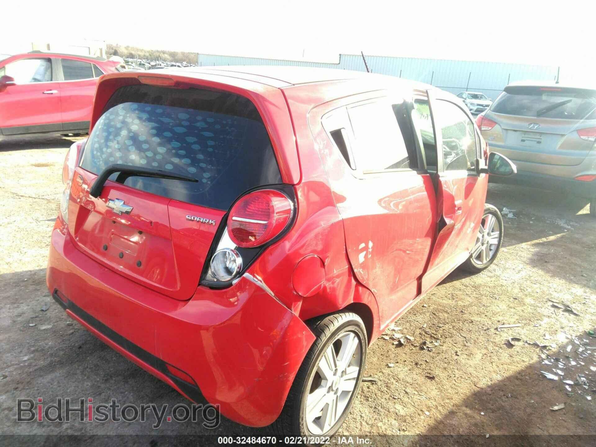 2013 CHEVROLET SPARK - VIN: KL8CD6S94DC558253 - Фото 4