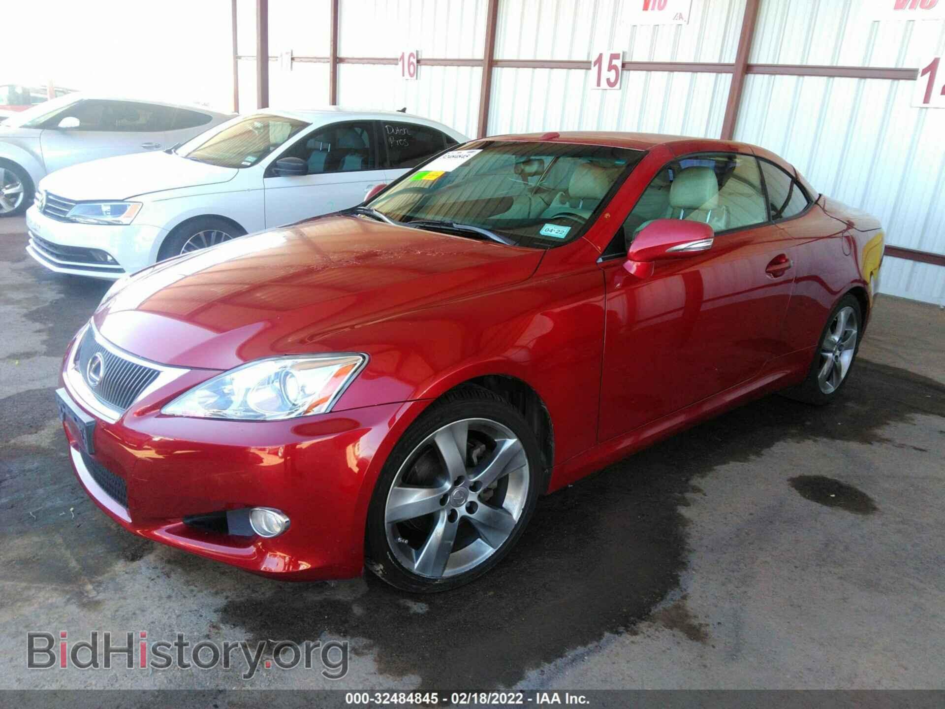 2010 LEXUS IS 250C - VIN: JTHFF2C2XA2504884 - Фото 2
