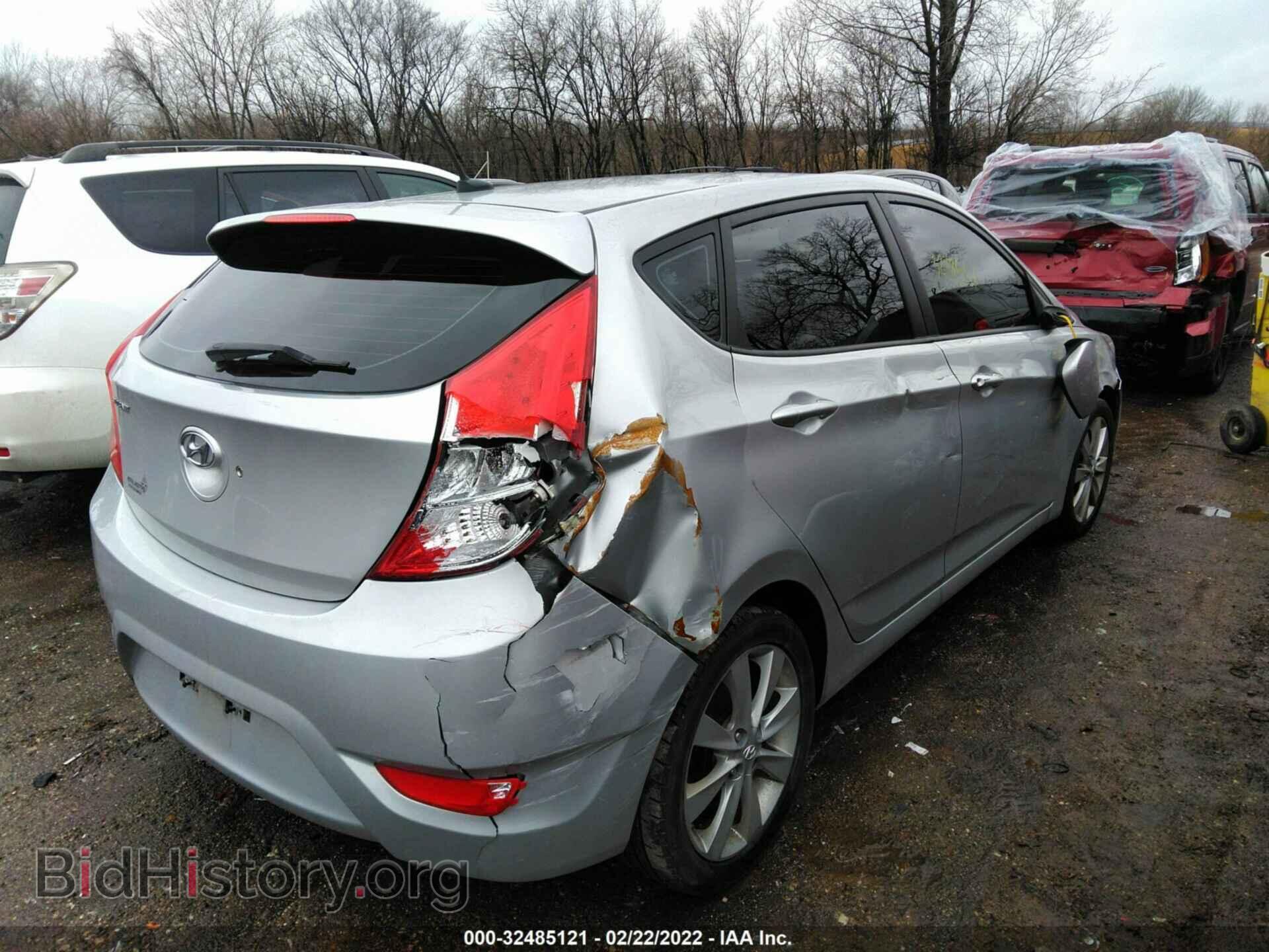 2012 HYUNDAI ACCENT - VIN: KMHCU5AE2CU039240 - Фото 6