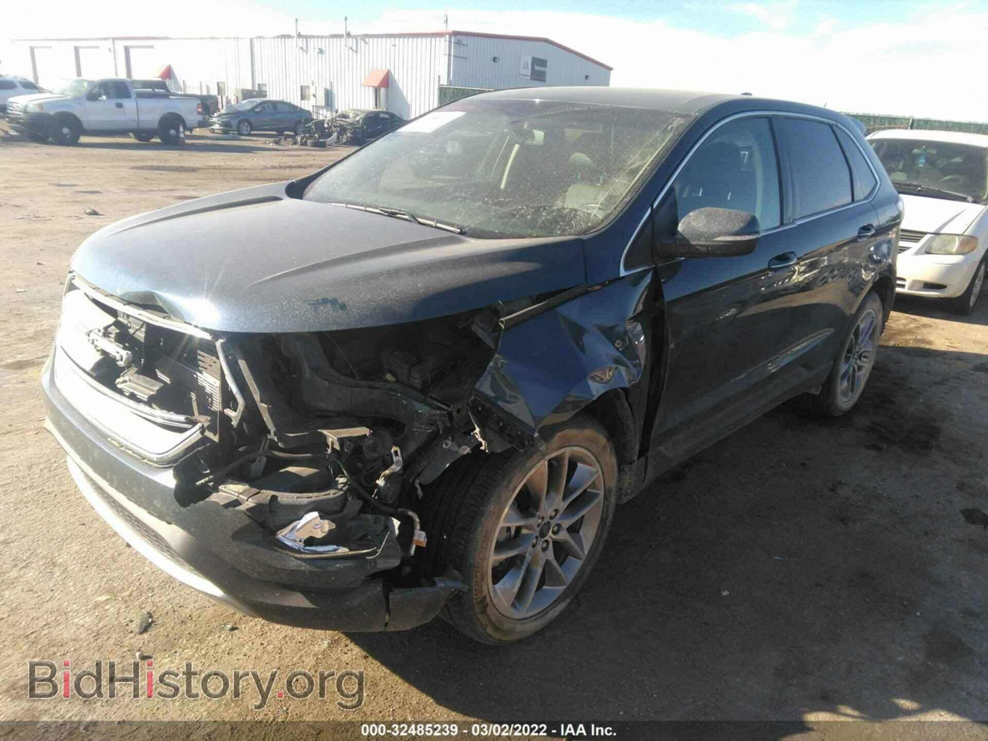 2016 FORD EDGE - VIN: 2FMPK4K87GBB18098 - Фото 2