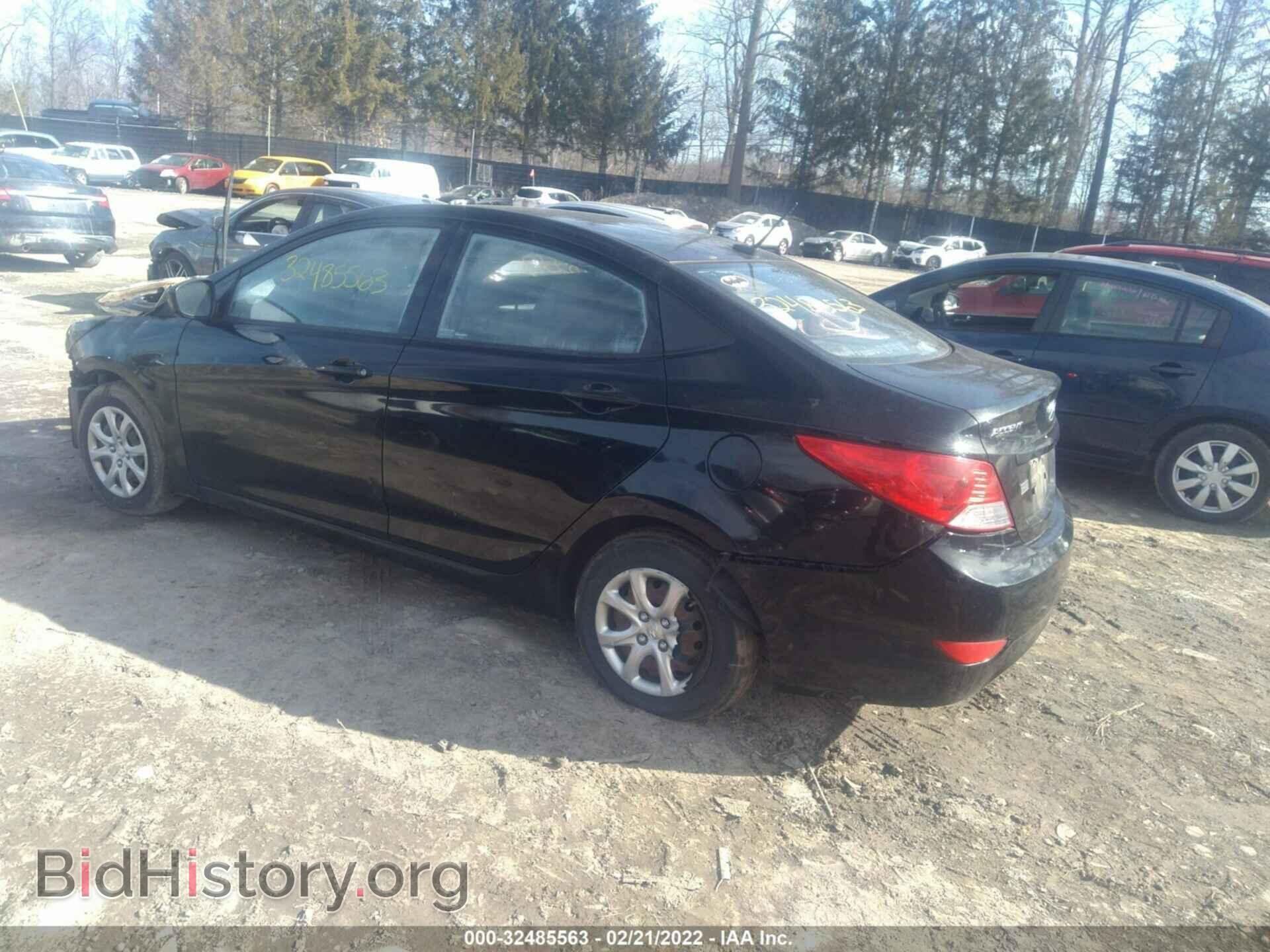 2013 HYUNDAI ACCENT - VIN: KMHCT4AE3DU436504 - Фото 3