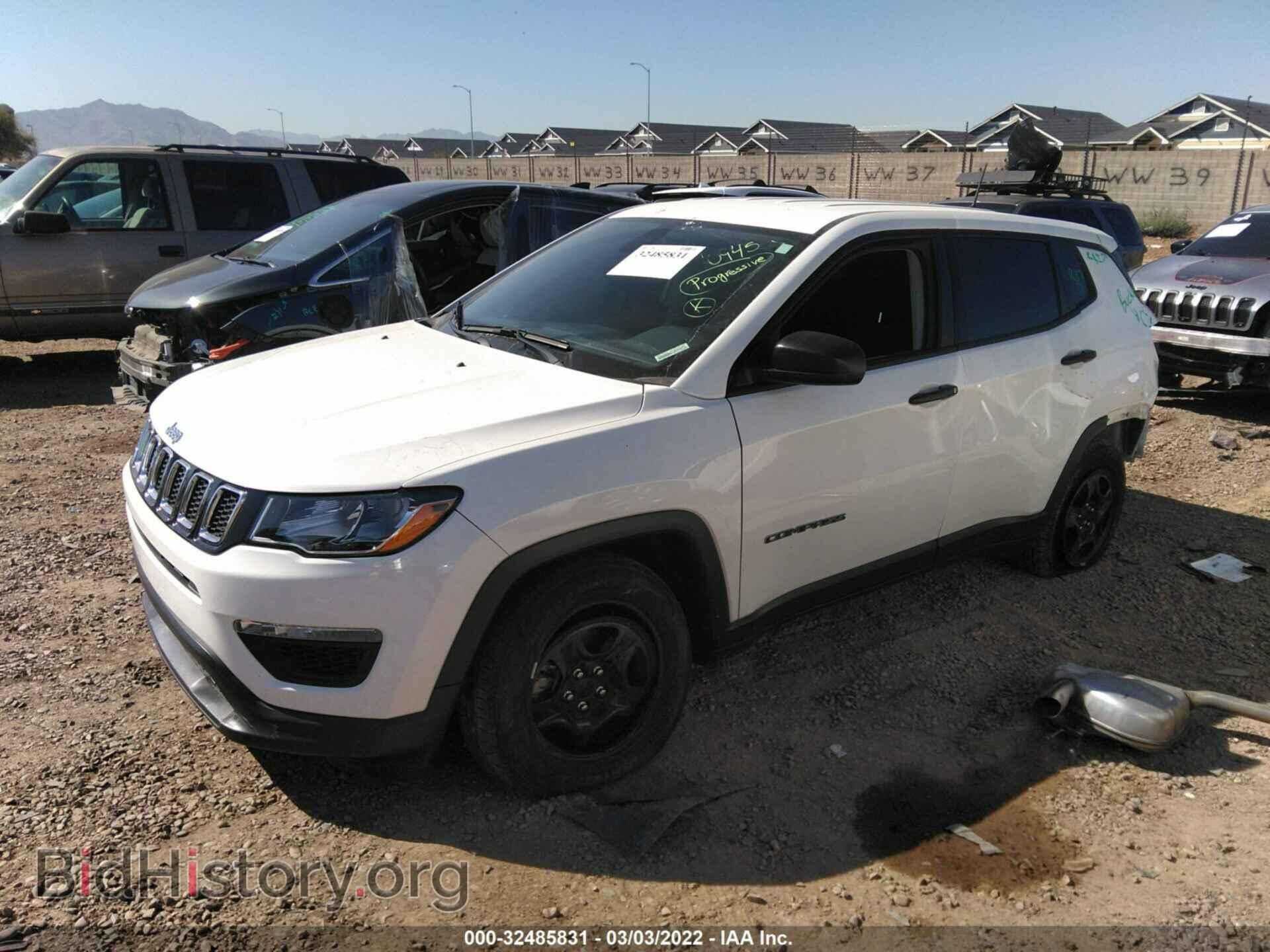 2020 JEEP COMPASS - VIN: 3C4NJCAB1LT253565 - Фото 2