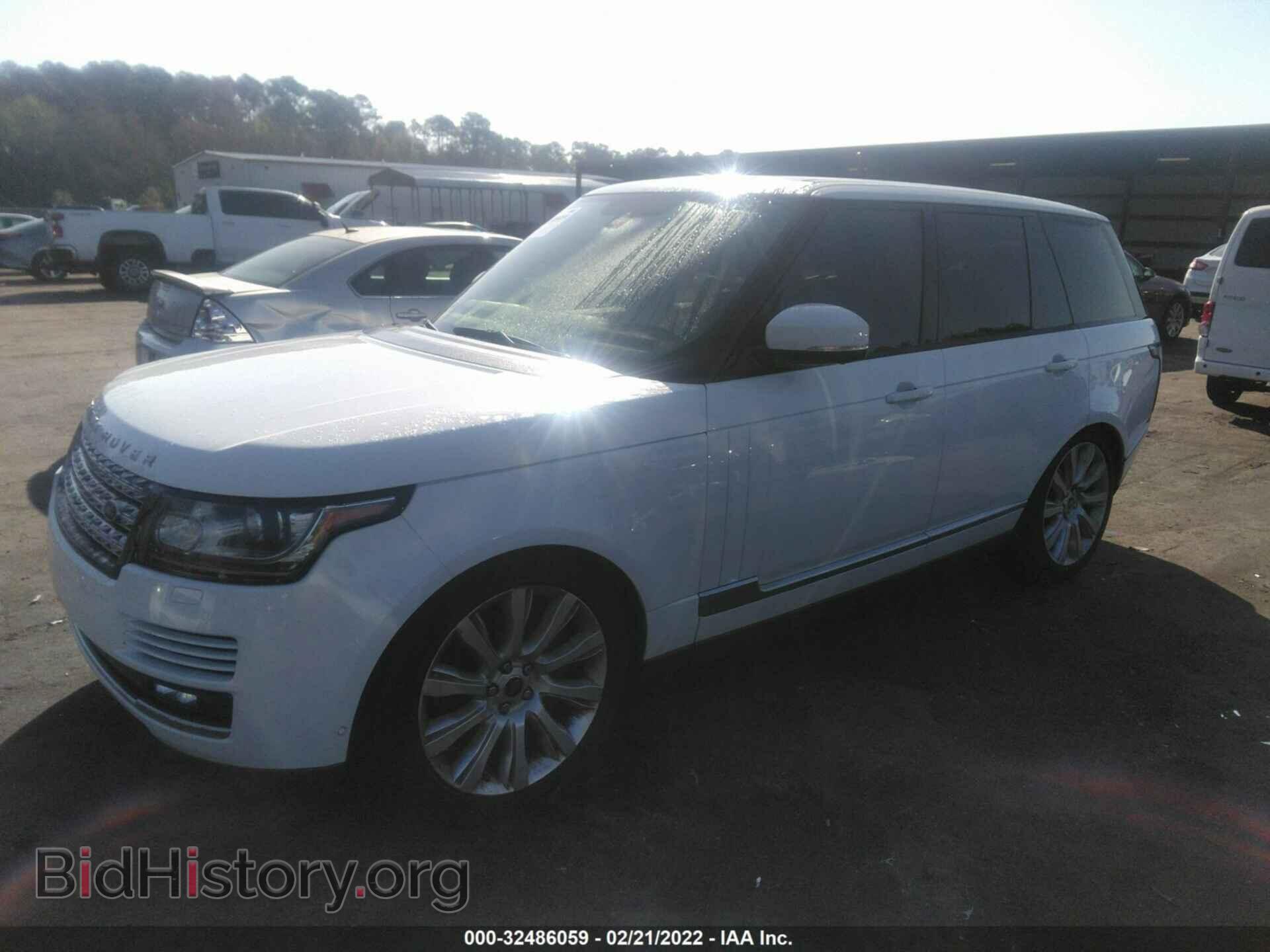 2014 LAND ROVER RANGE ROVER - VIN: SALGS2EF8EA127512 - Фото 2