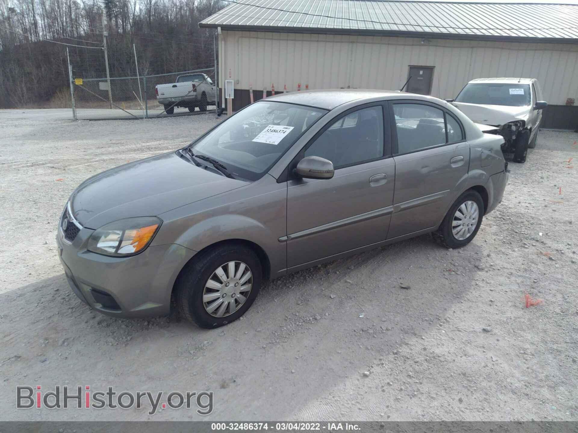 2011 KIA RIO - VIN: KNADH4A35B6868258 - Фото 2