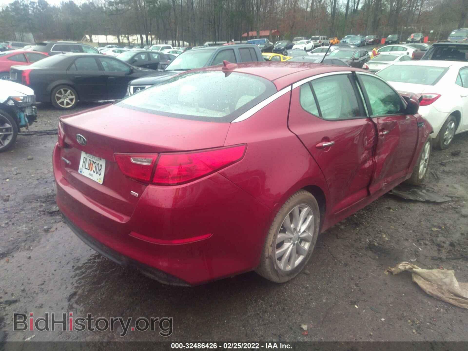2015 KIA OPTIMA - VIN: 5XXGM4A77FG443520 - Фото 4