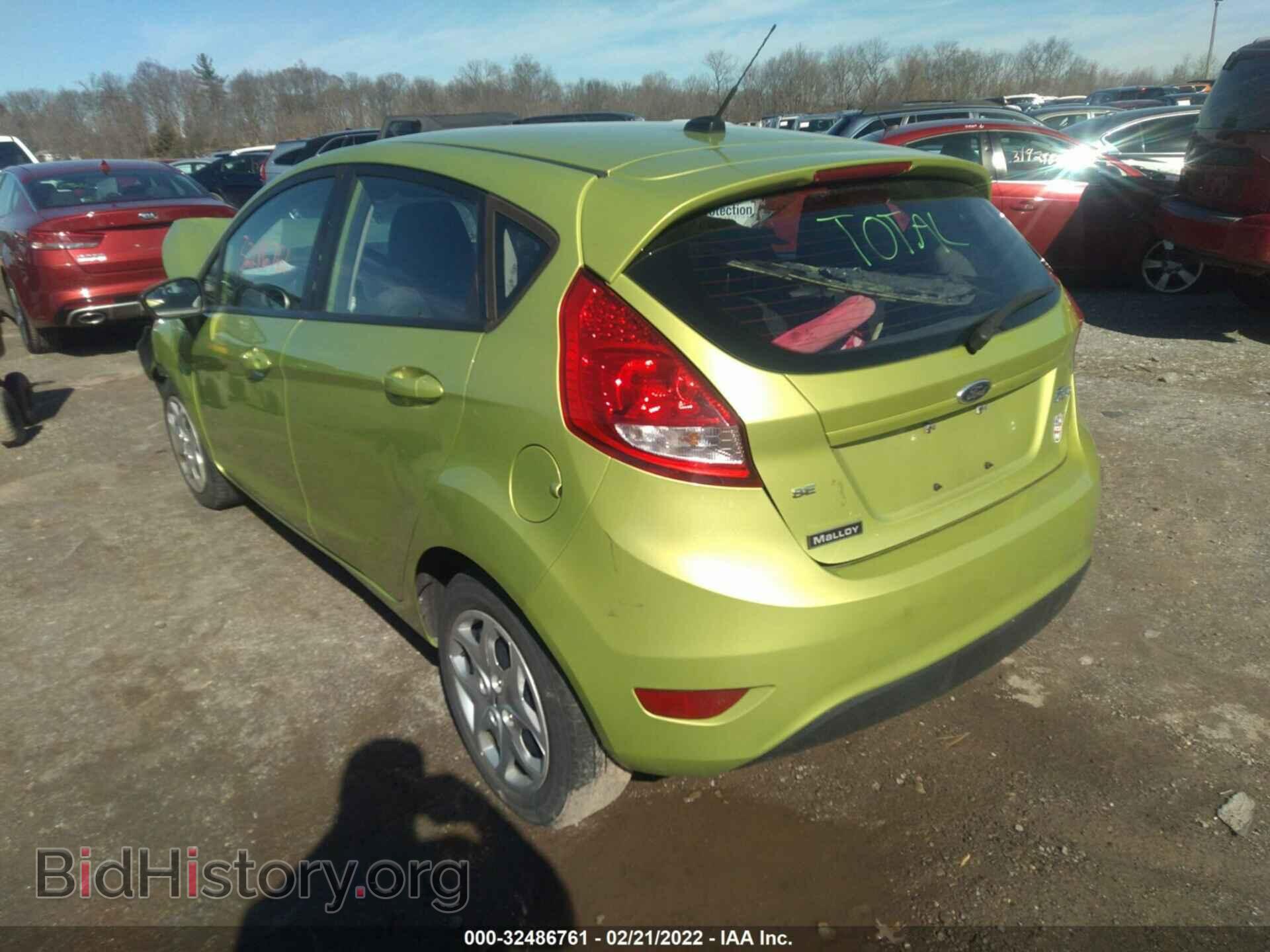2013 FORD FIESTA - VIN: 3FADP4EJ4DM199486 - Фото 3