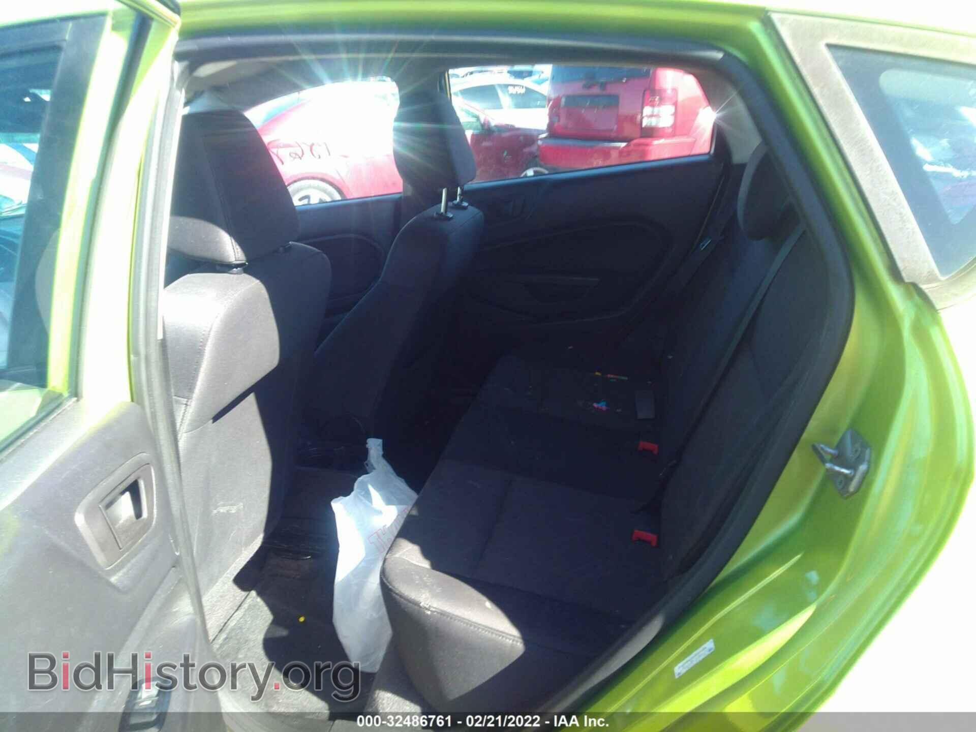 2013 FORD FIESTA - VIN: 3FADP4EJ4DM199486 - Фото 8