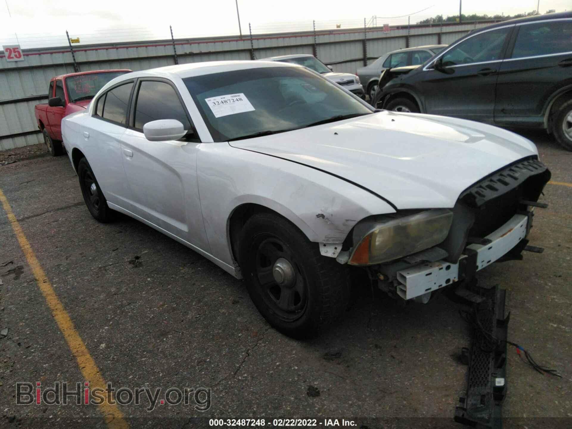 Photo 2C3CDXAG4DH521735 - DODGE CHARGER 2013