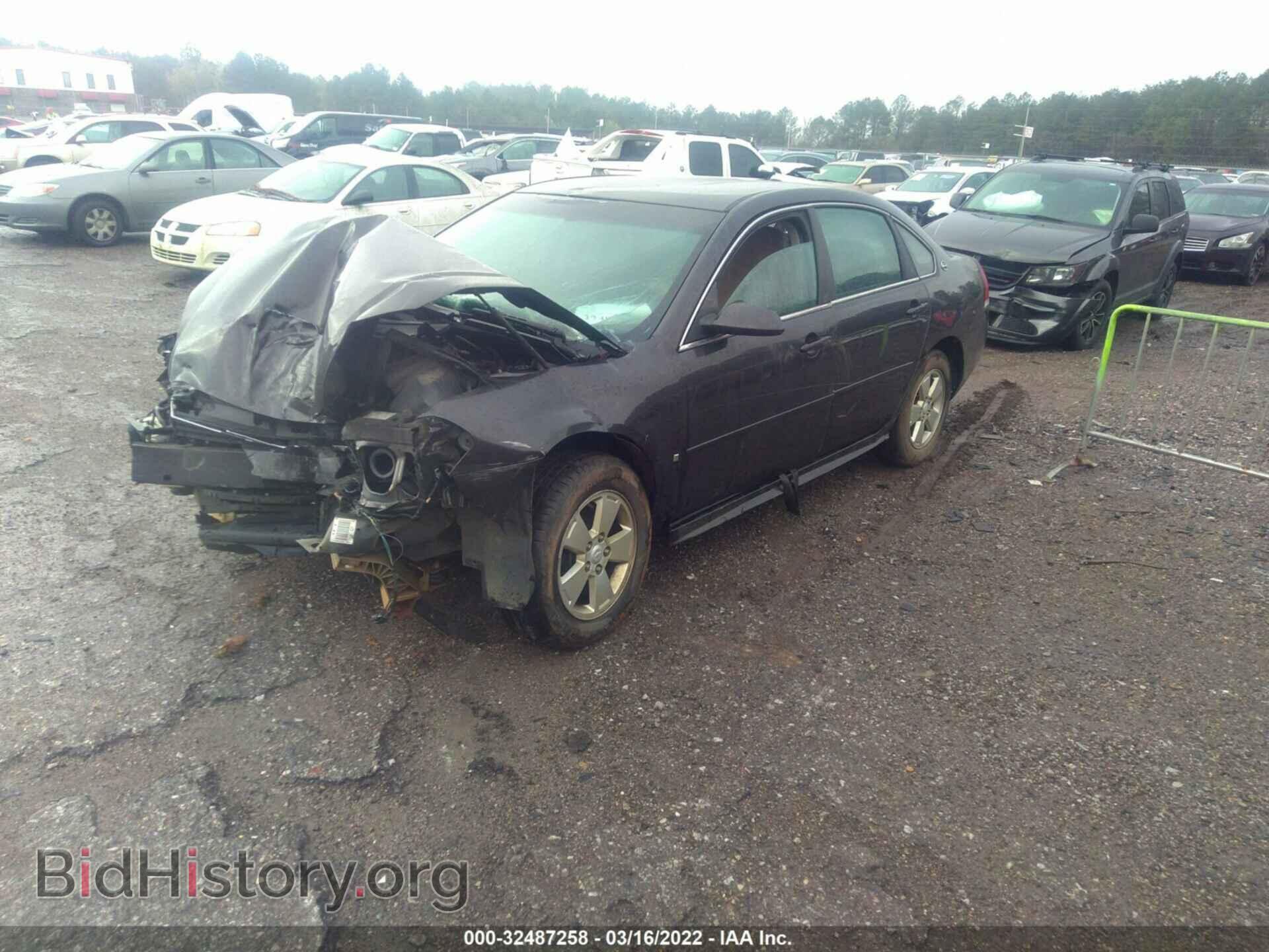 2009 CHEVROLET IMPALA - VIN: 2G1WT57K791245541 - Фото 2