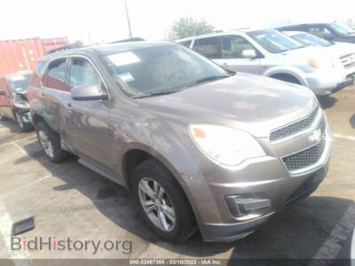 2012 Chevrolet EQUINOX LT W/1LT, коричневый — VIN 2GNALDEK2C6226864, IAAI