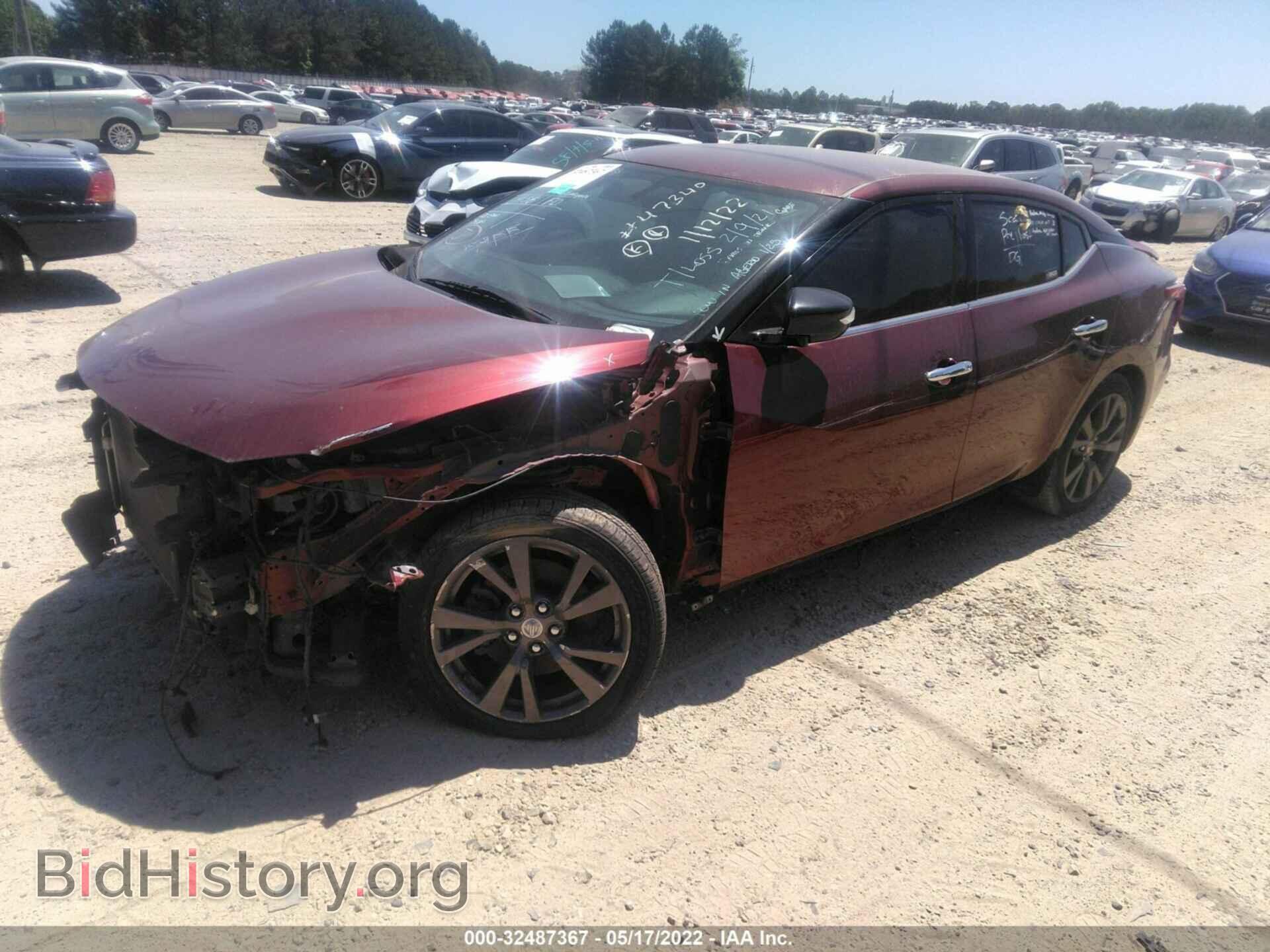 2016 NISSAN MAXIMA - VIN: 1N4AA6AP1GC447340 - Фото 2