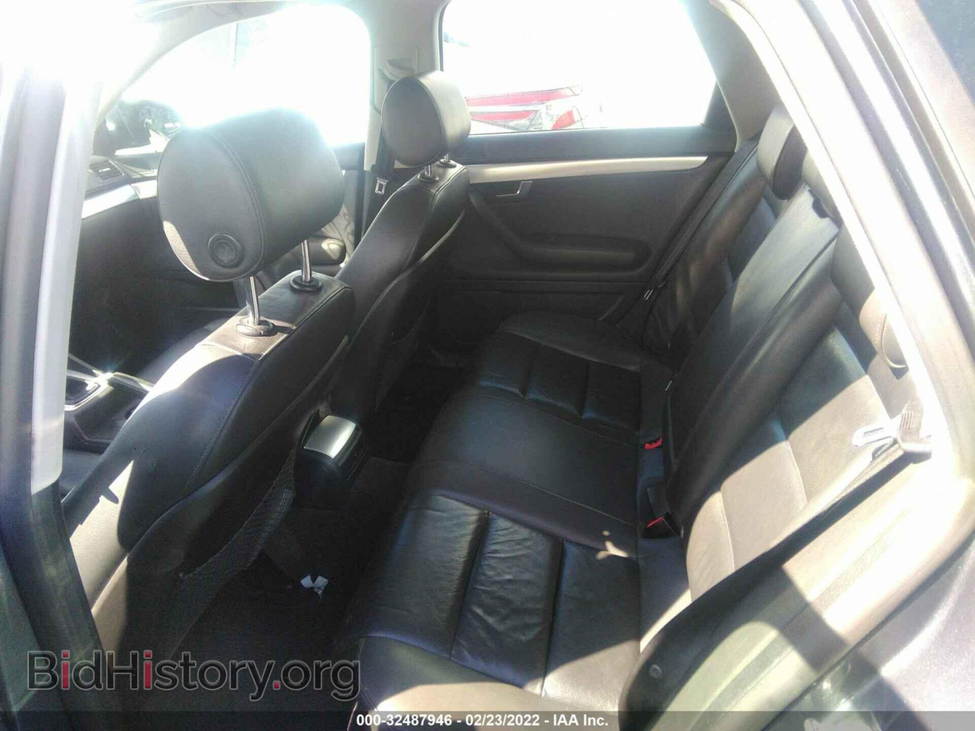 2008 AUDI A4 - VIN: WAUKF78E68A063395 - Фото 8
